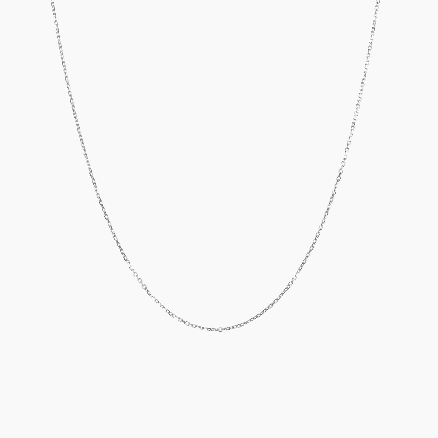 1mm Light Diamond Cut Cable Chain