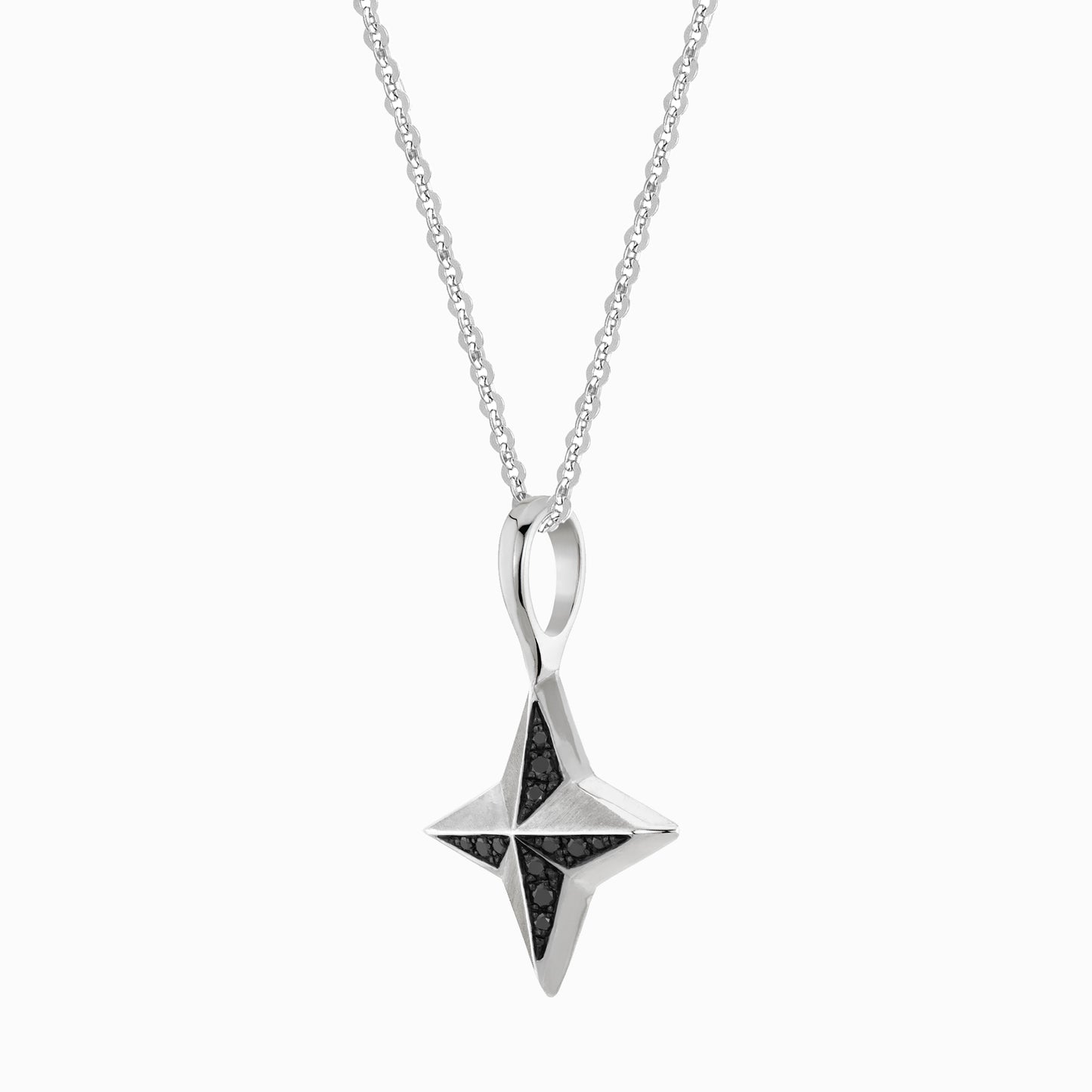 FIERCE Cheeky Black Diamond Fine Necklace