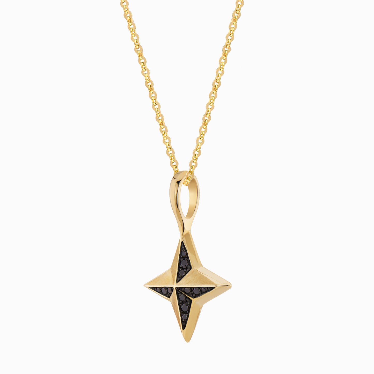 FIERCE Cheeky Black Diamond Fine Necklace