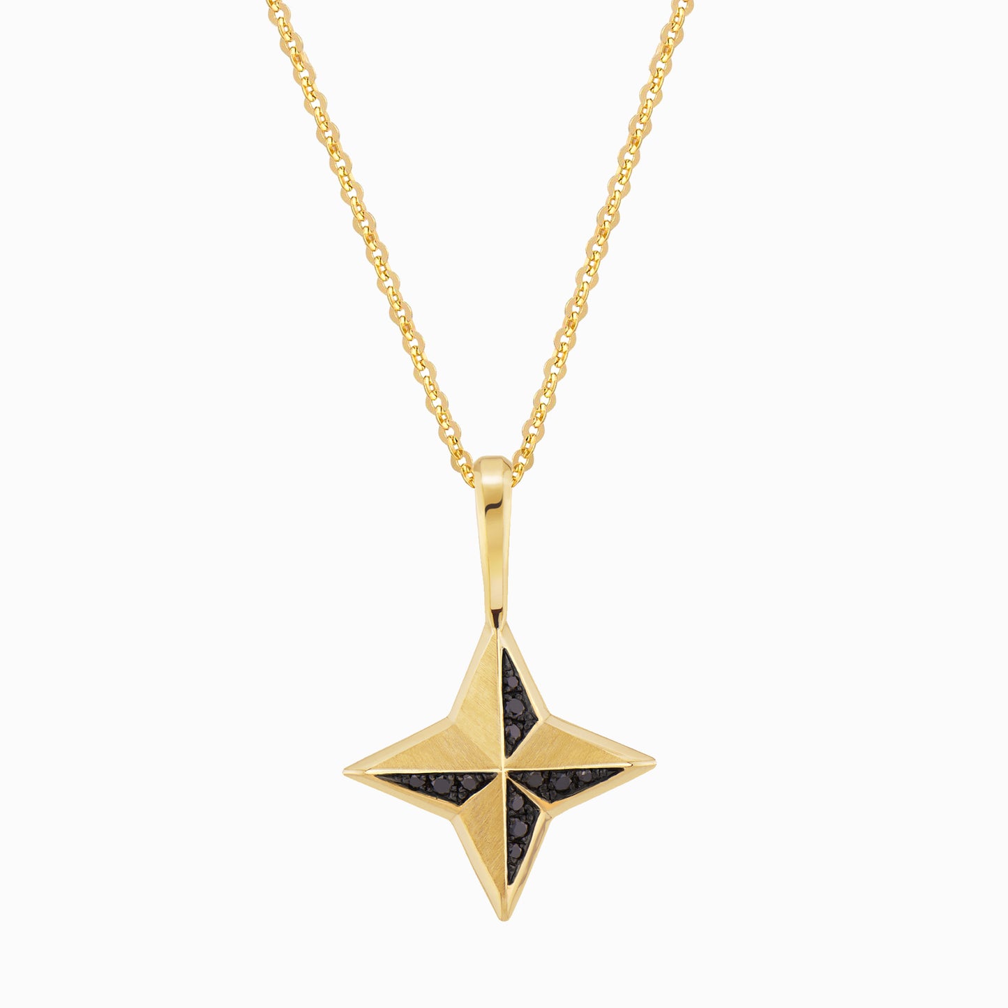 FIERCE Cheeky Black Diamond Fine Necklace