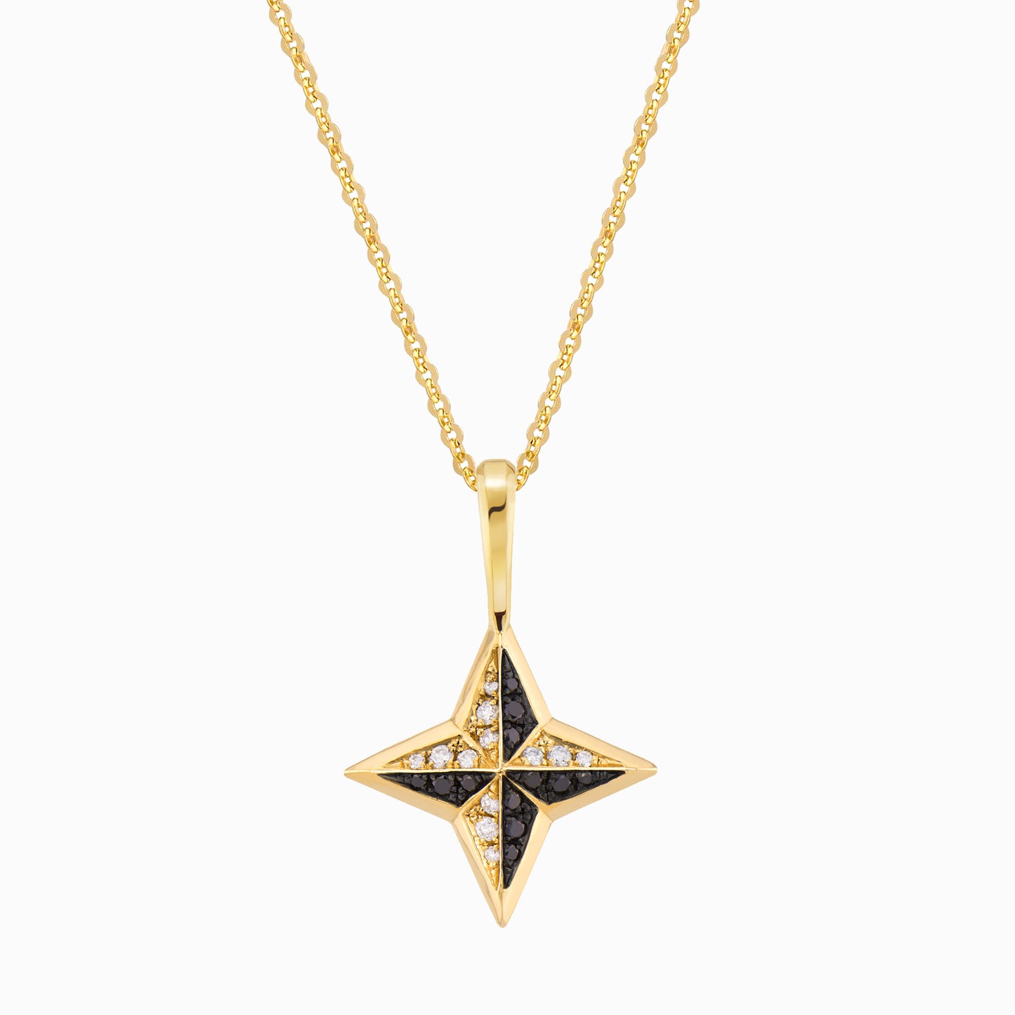 FIERCE Cheeky Double Diamond Fine Necklace