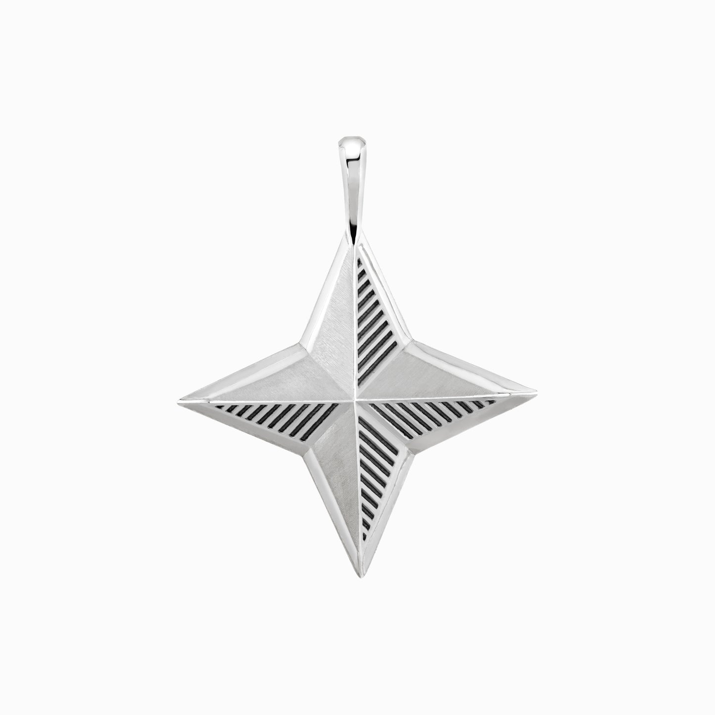 FIERCE Outrageous Grill Pendant – Silver