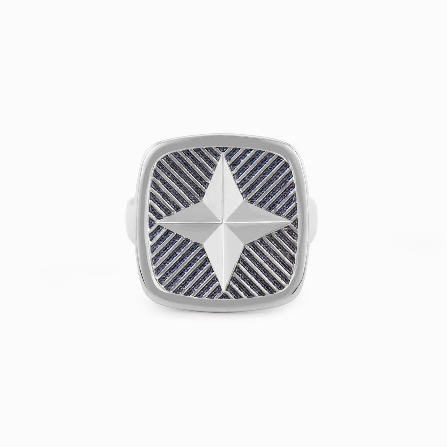 FIERCE Outrageous Grill Signet Ring – Silver