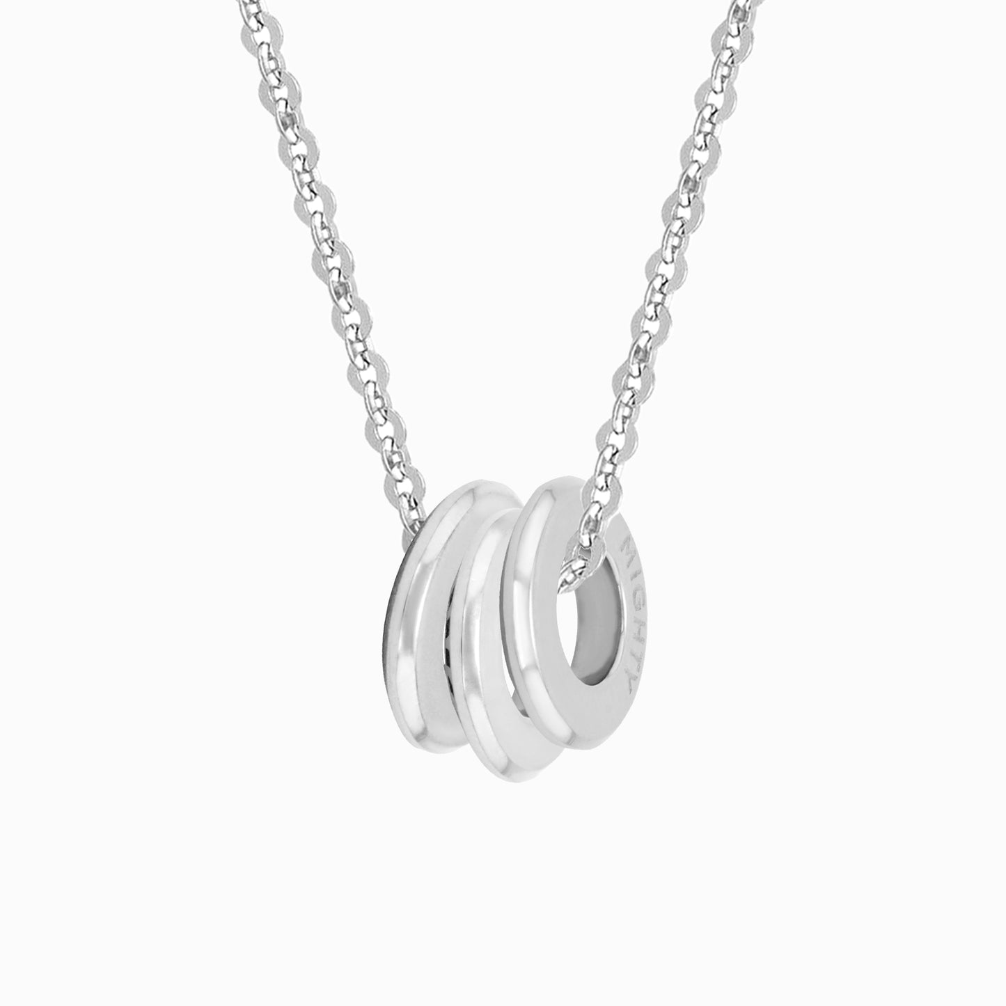 OFF-KILTER Cheeky Rondelle Trio Fine Necklace