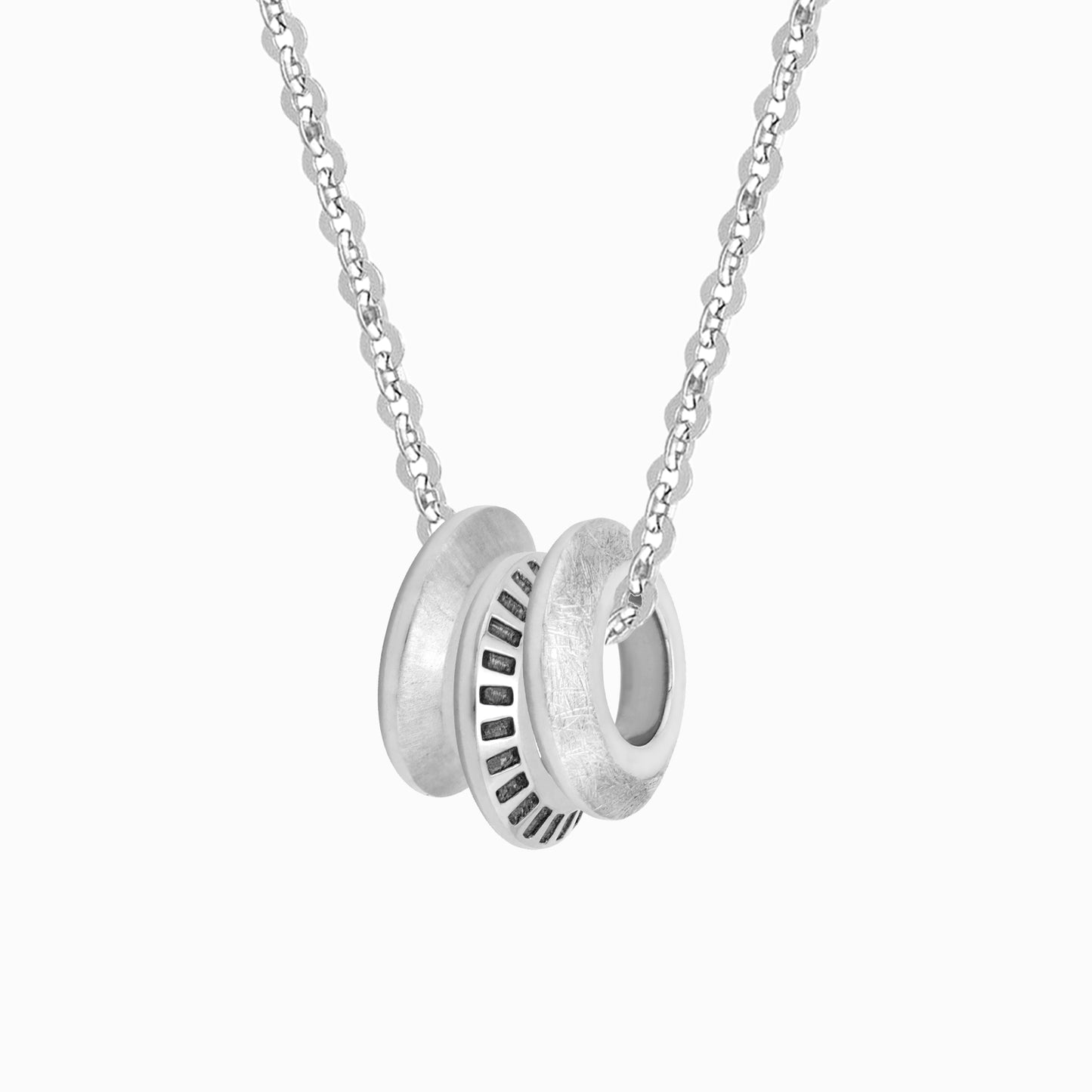 OFF-KILTER Cheeky Rondelle Trio Fine Necklace