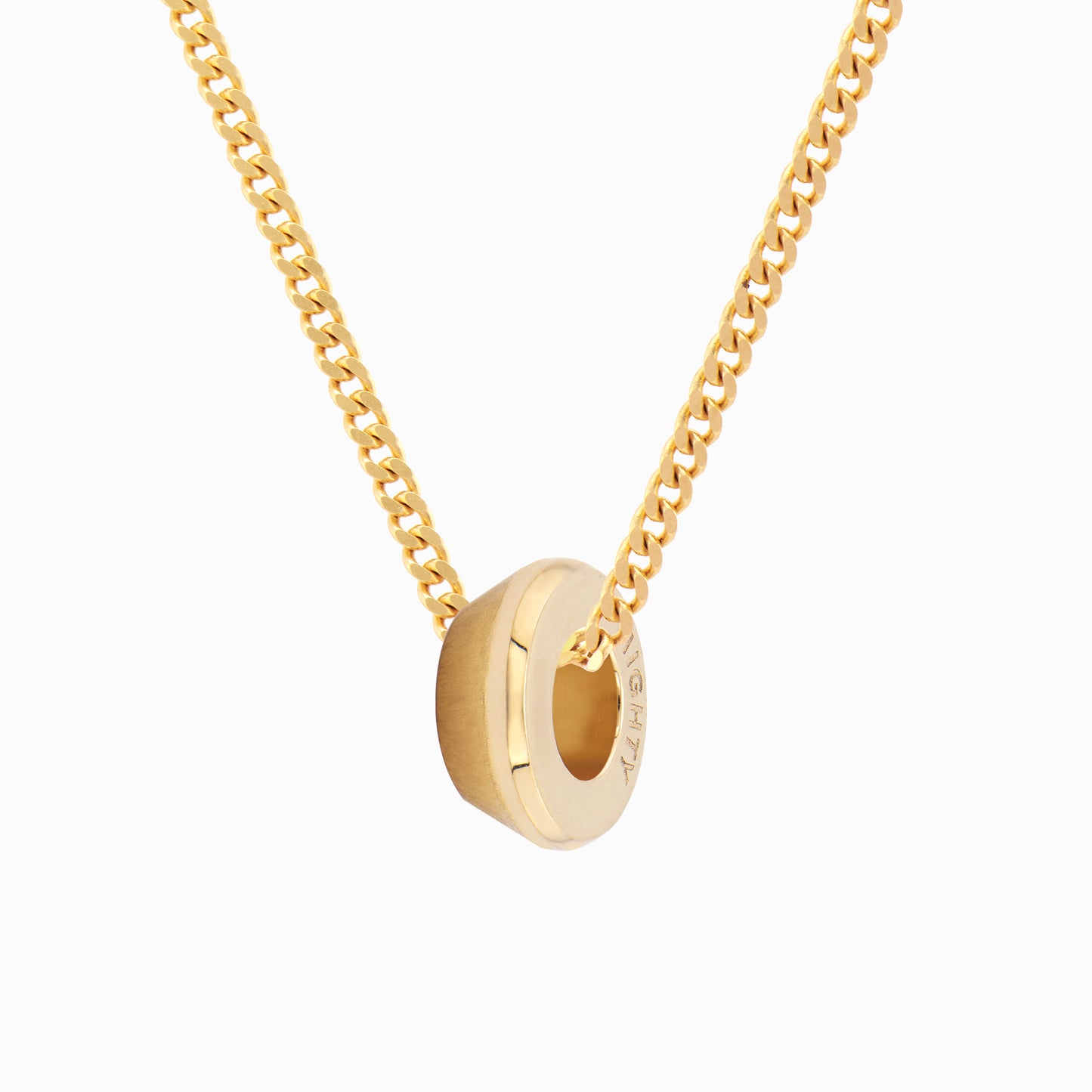 OFF-KILTER Outrageous Satin Rondelle Necklace