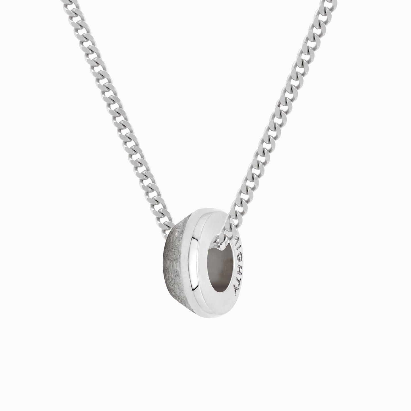 OFF-KILTER Outrageous Distressed Rondelle Necklace