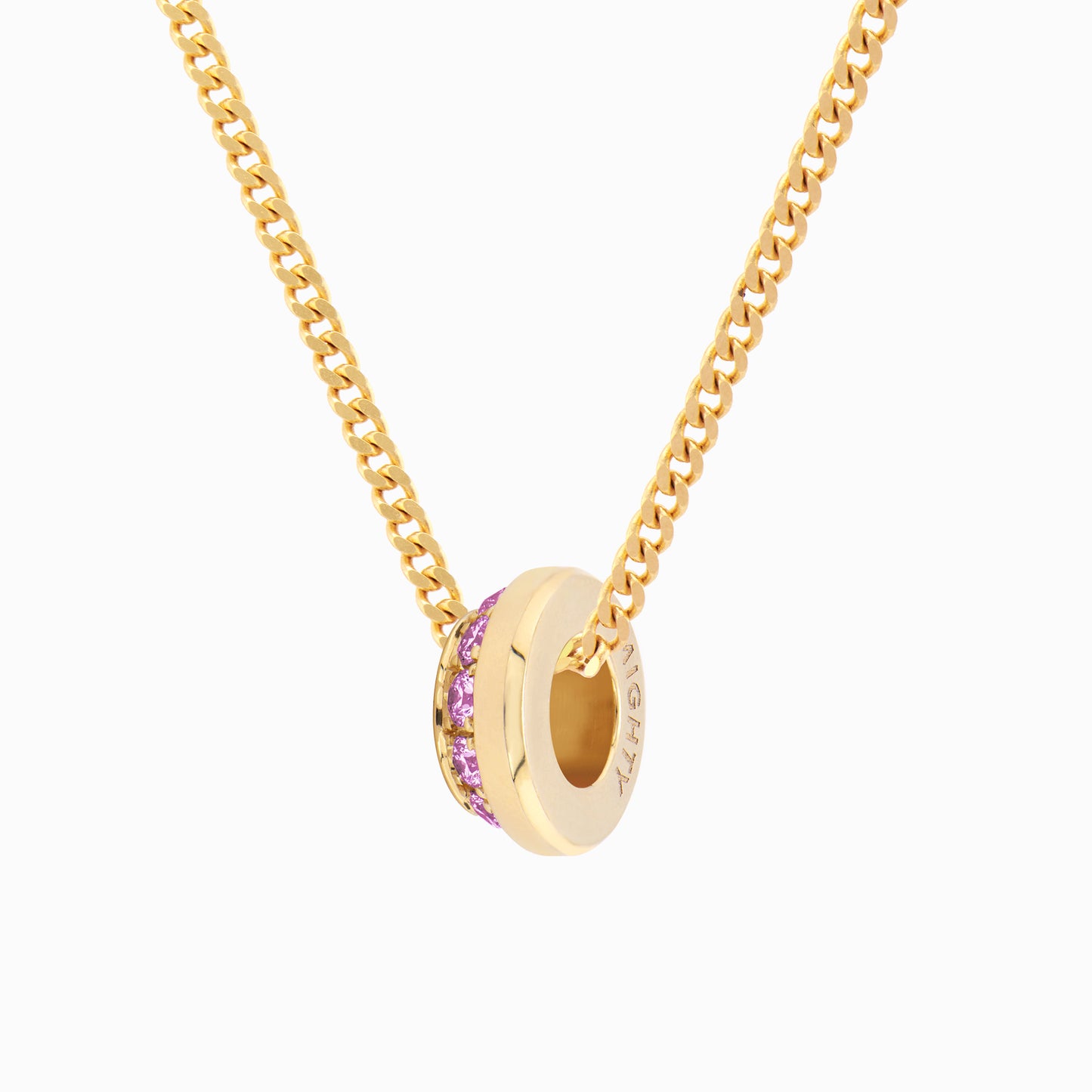 OFF-KILTER Outrageous Rhodolite Garnet June Birthstone Necklace