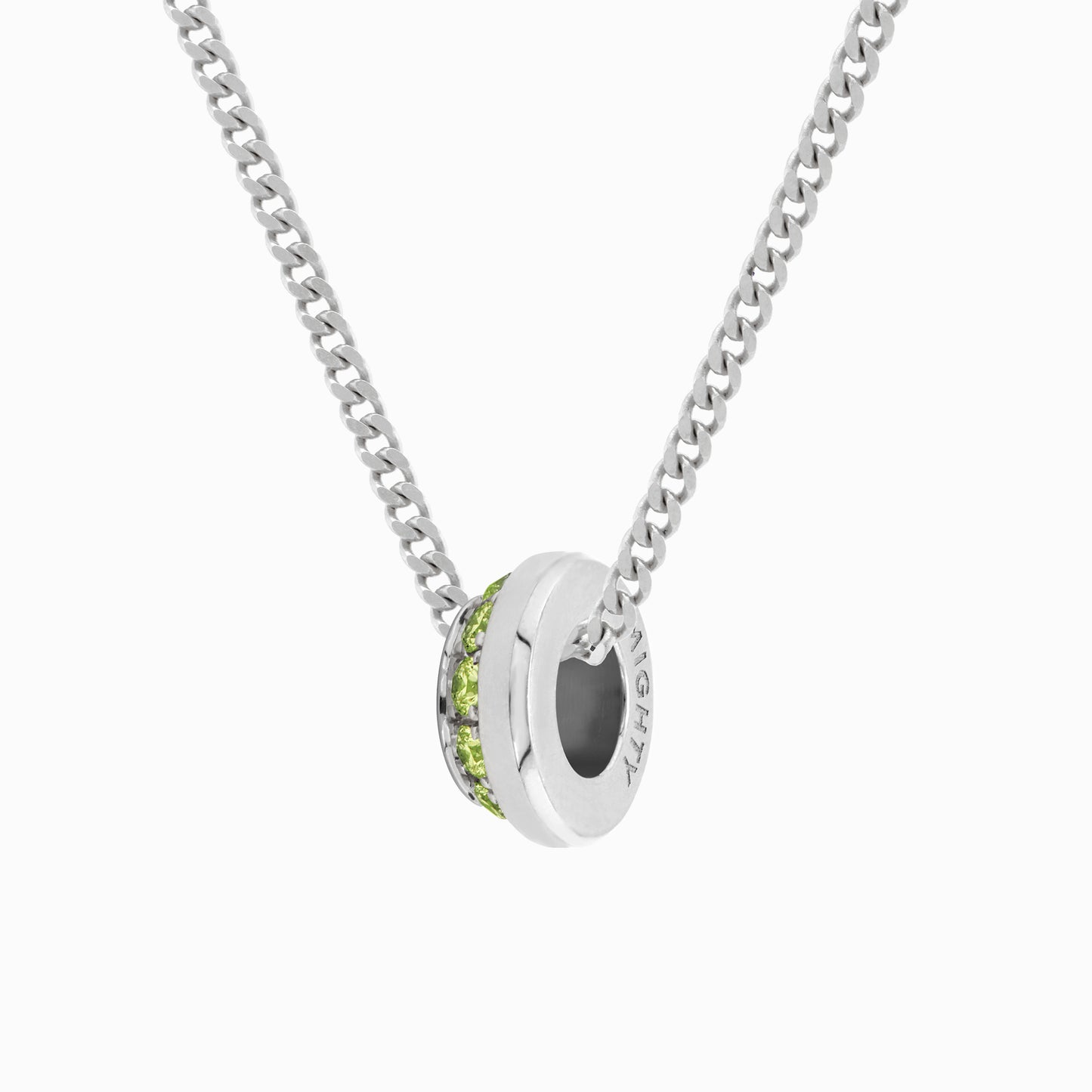 OFF-KILTER Outrageous Peridot August Birthstone Necklacec