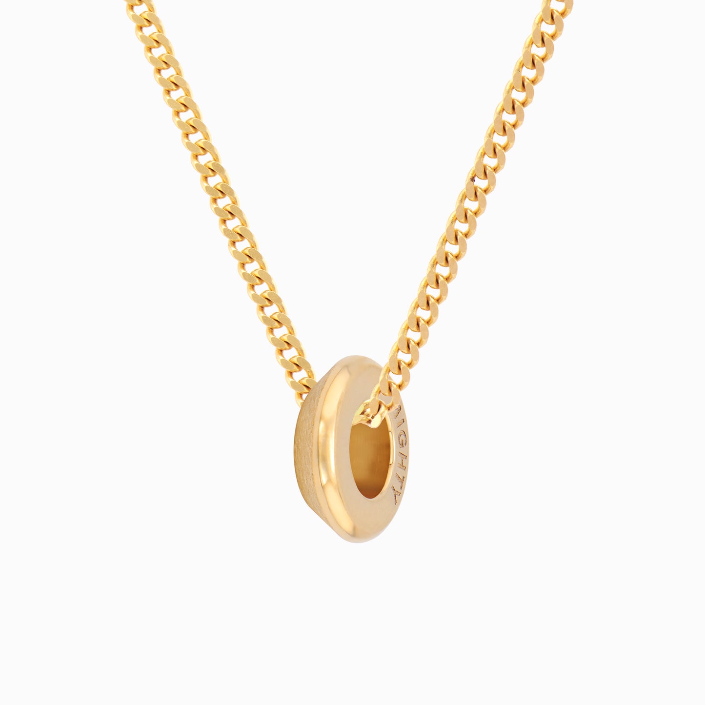 OFF-KILTER Audacious Distressed Rondelle Necklace