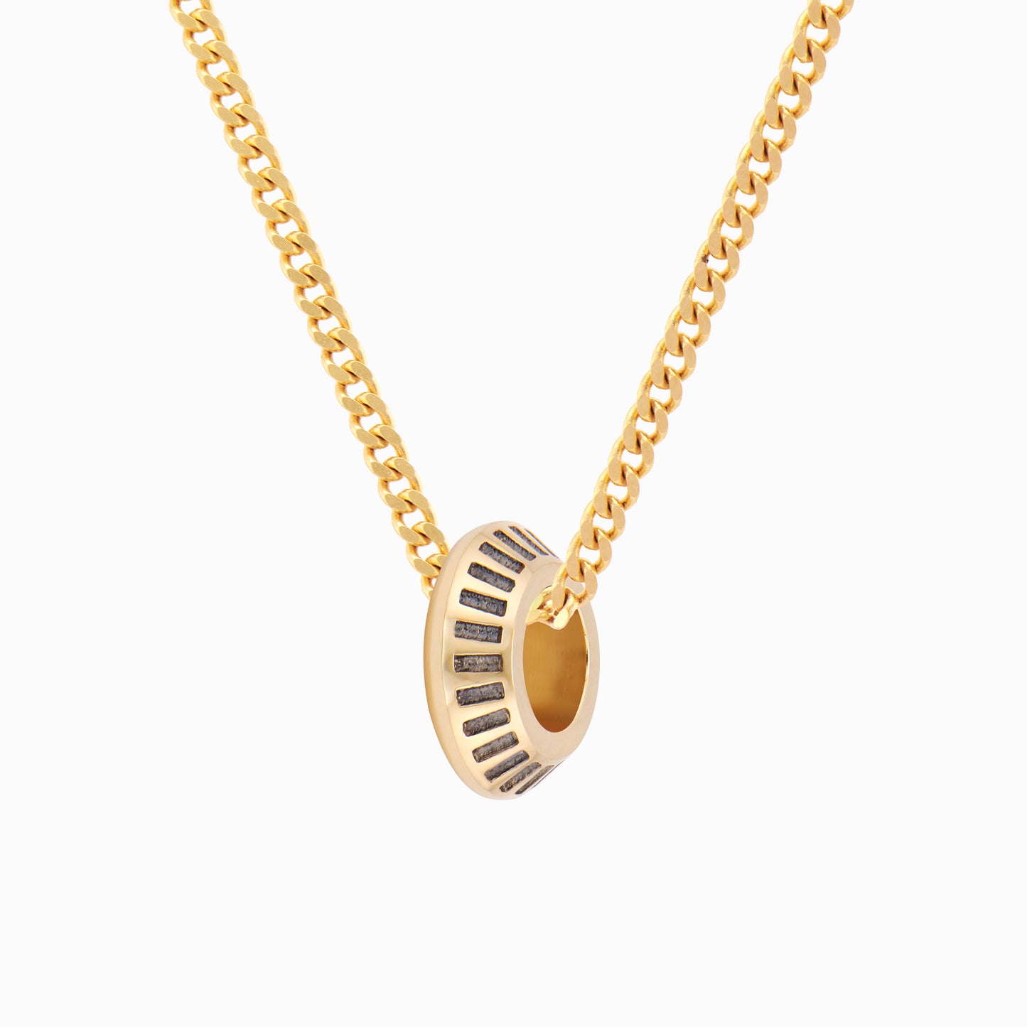 OFF-KILTER Audacious Turbine Rondelle Necklace
