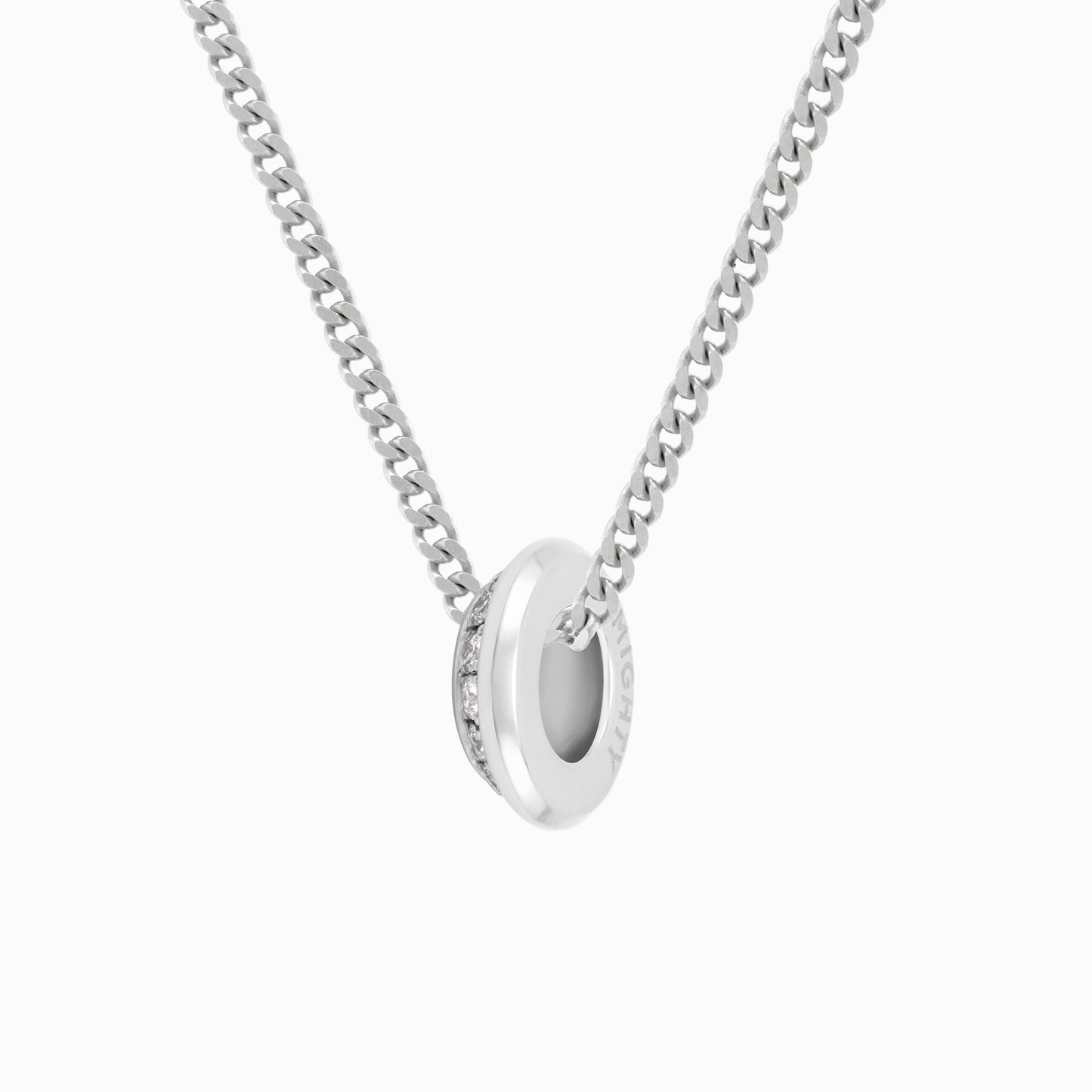 OFF-KILTER Audacious Diamond Rondelle Necklace