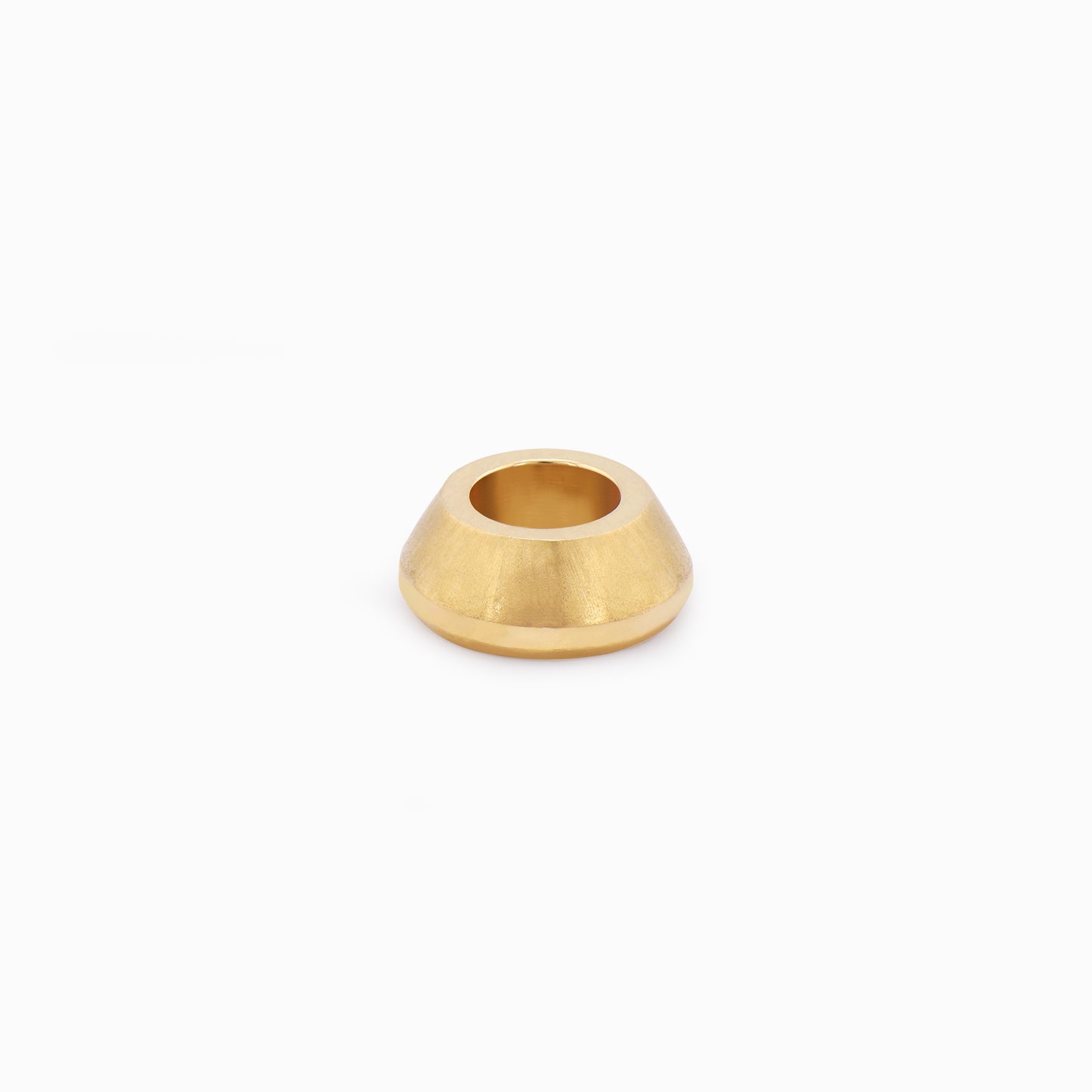OFF-KILTER Outrageous Satin Rondelle Pendant