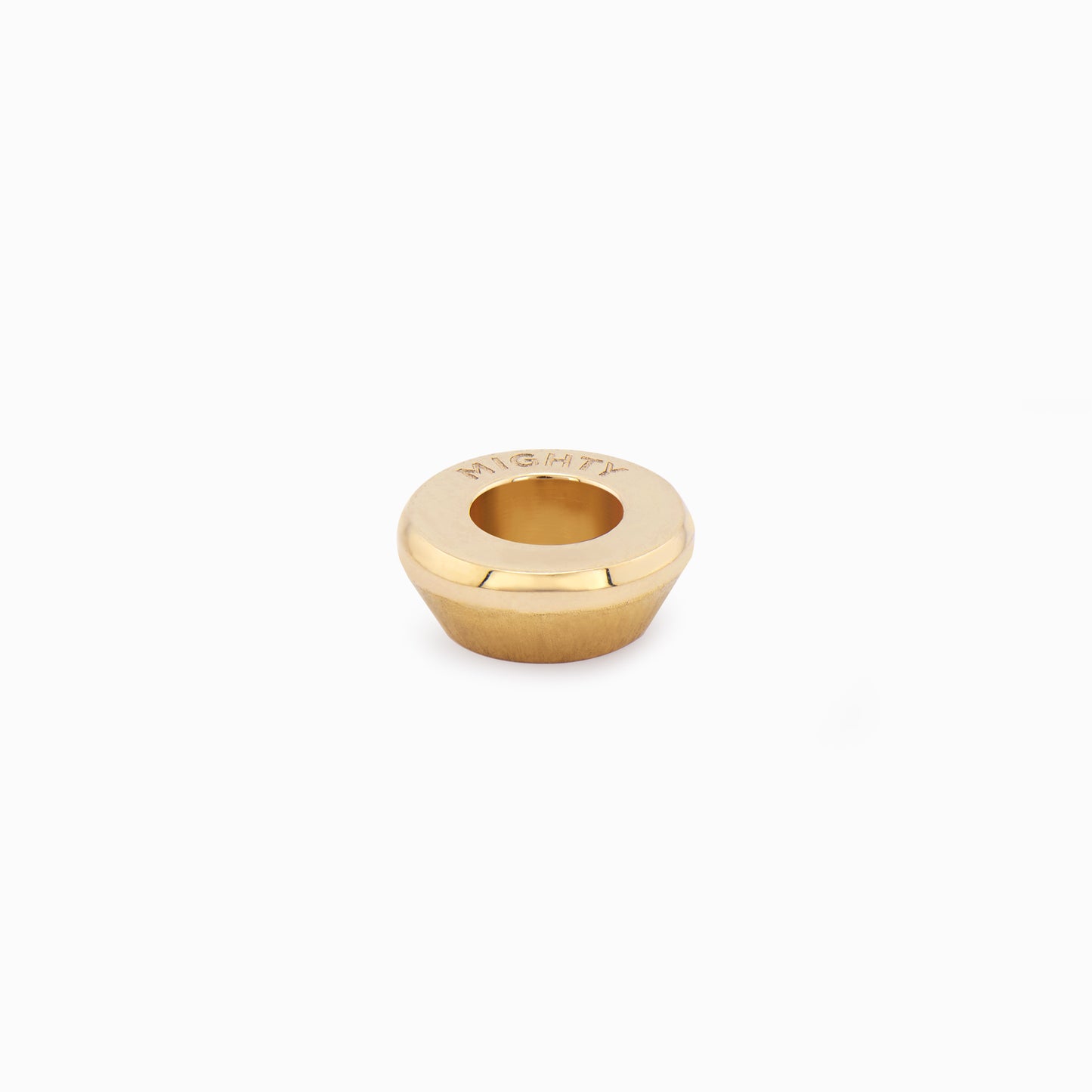 OFF-KILTER Outrageous Satin Rondelle Pendant