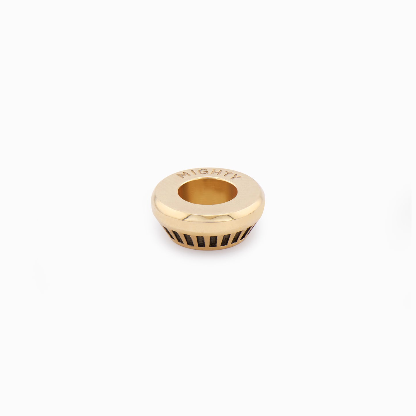 OFF-KILTER Outrageous Turbine Rondelle Pendant
