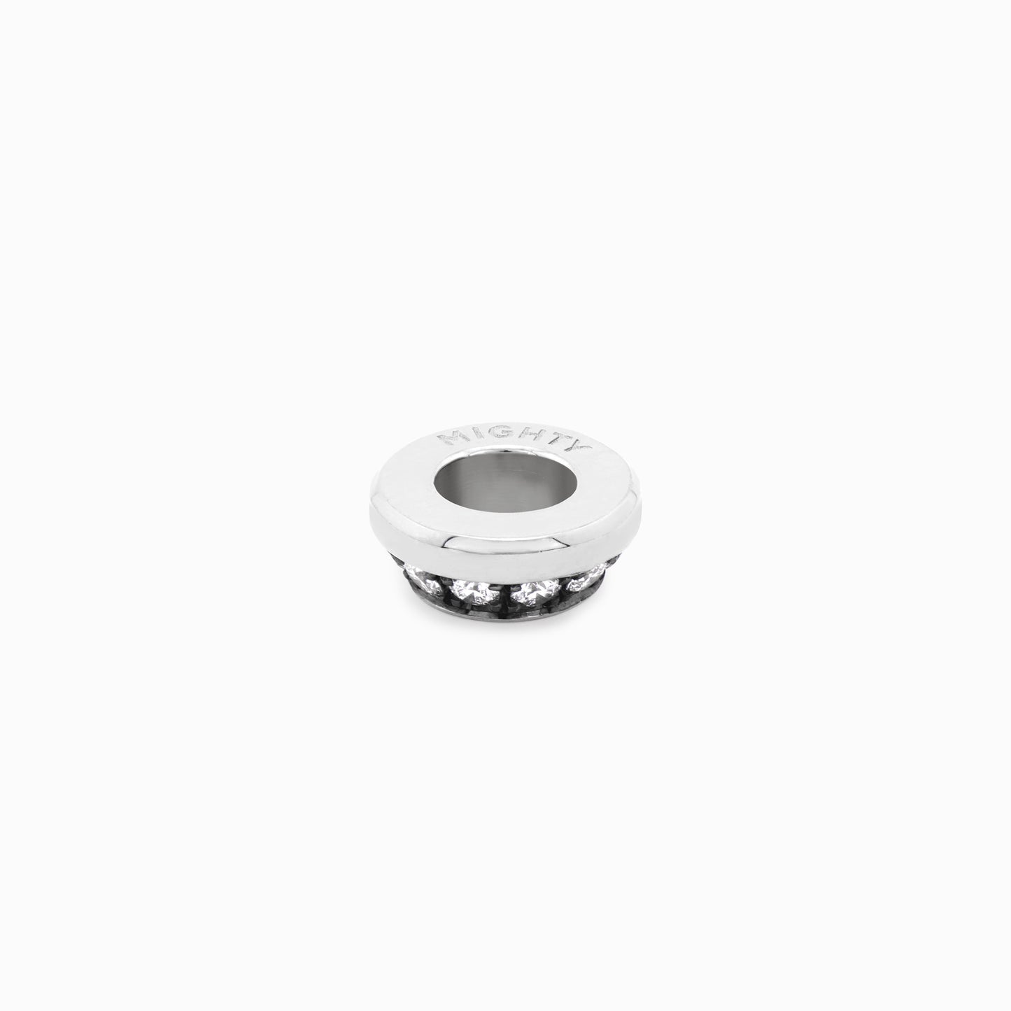 OFF-KILTER Outrageous Diamond Rondelle Pendant – Dark Mode