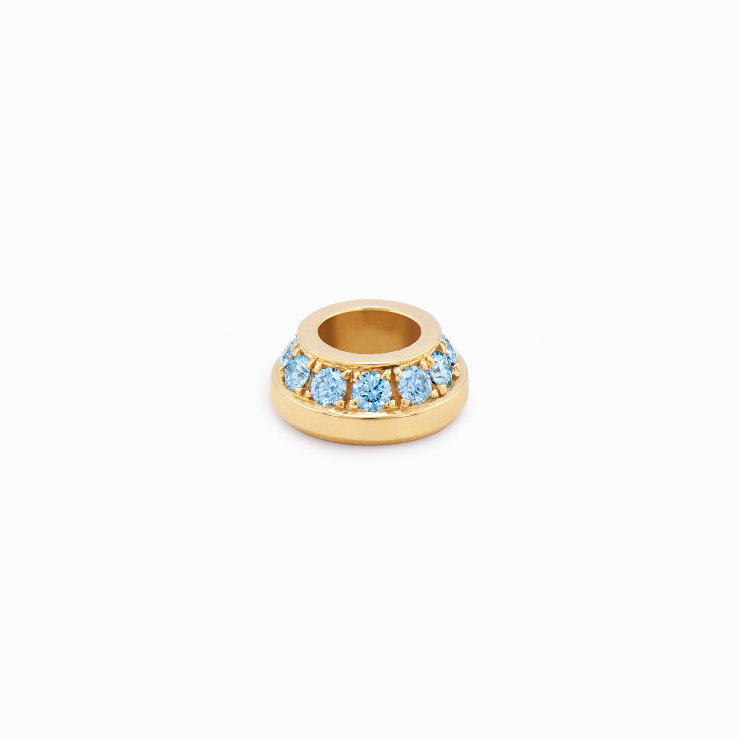 OFF-KILTER Outrageous Aquamarine March Birthstone Pendant
