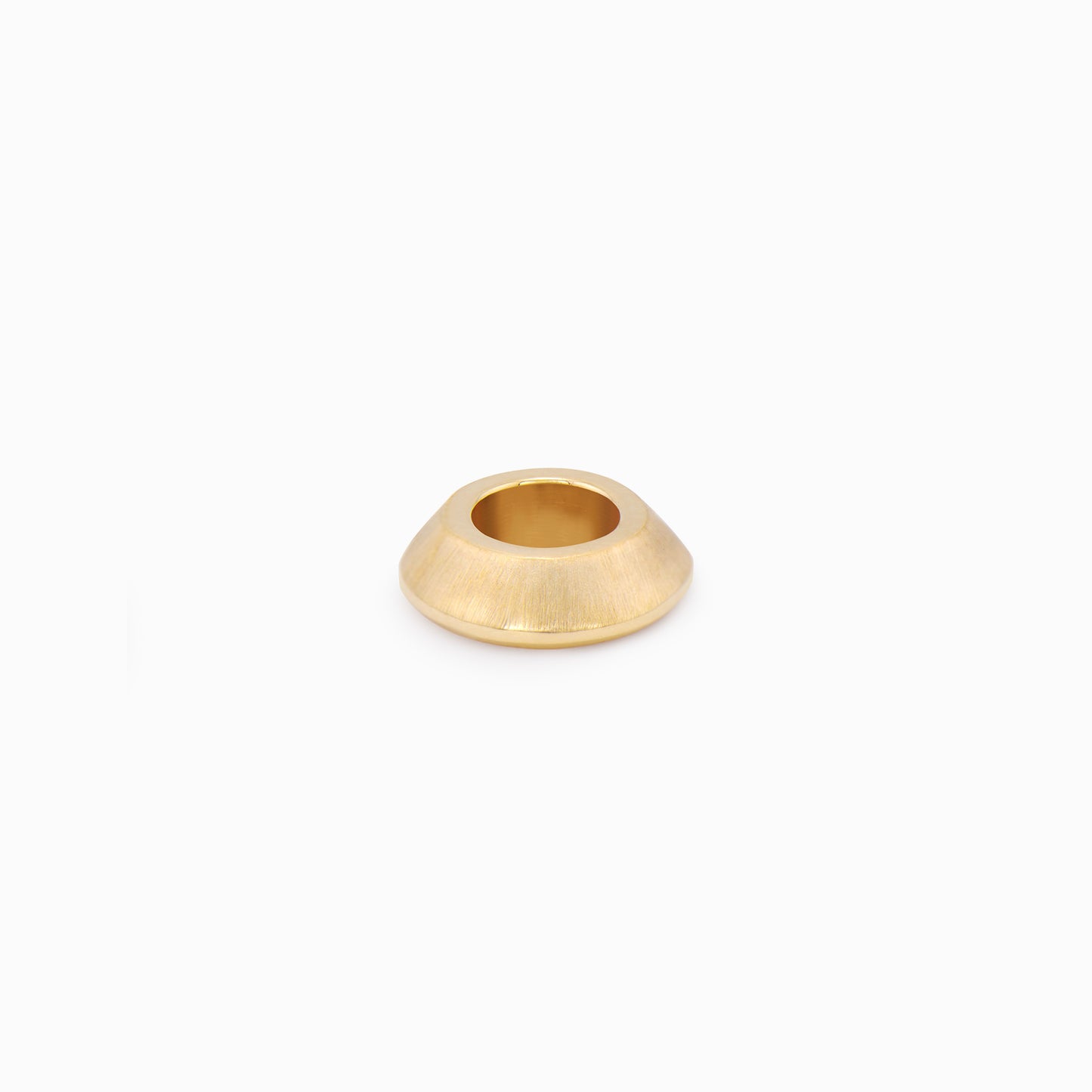 OFF-KILTER Audacious Satin Rondelle Pendant