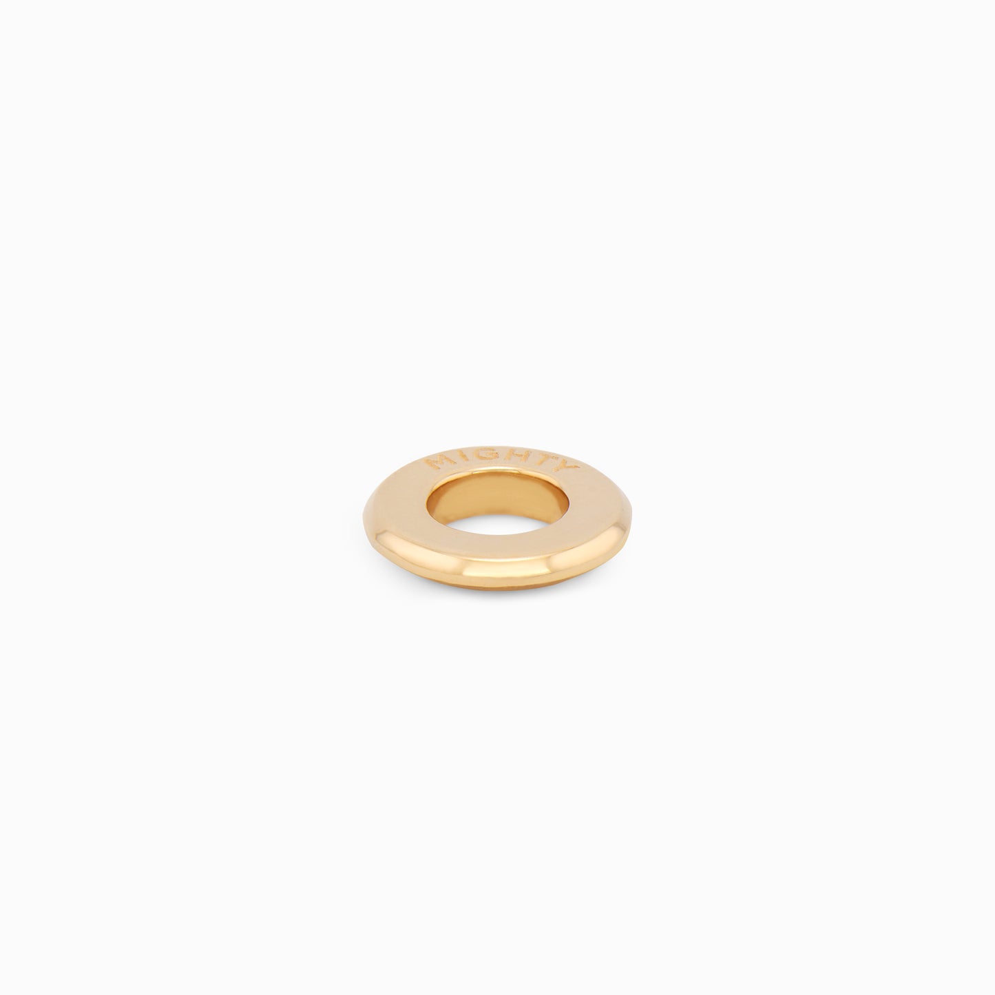 OFF-KILTER Cheeky Satin Rondelle Pendant