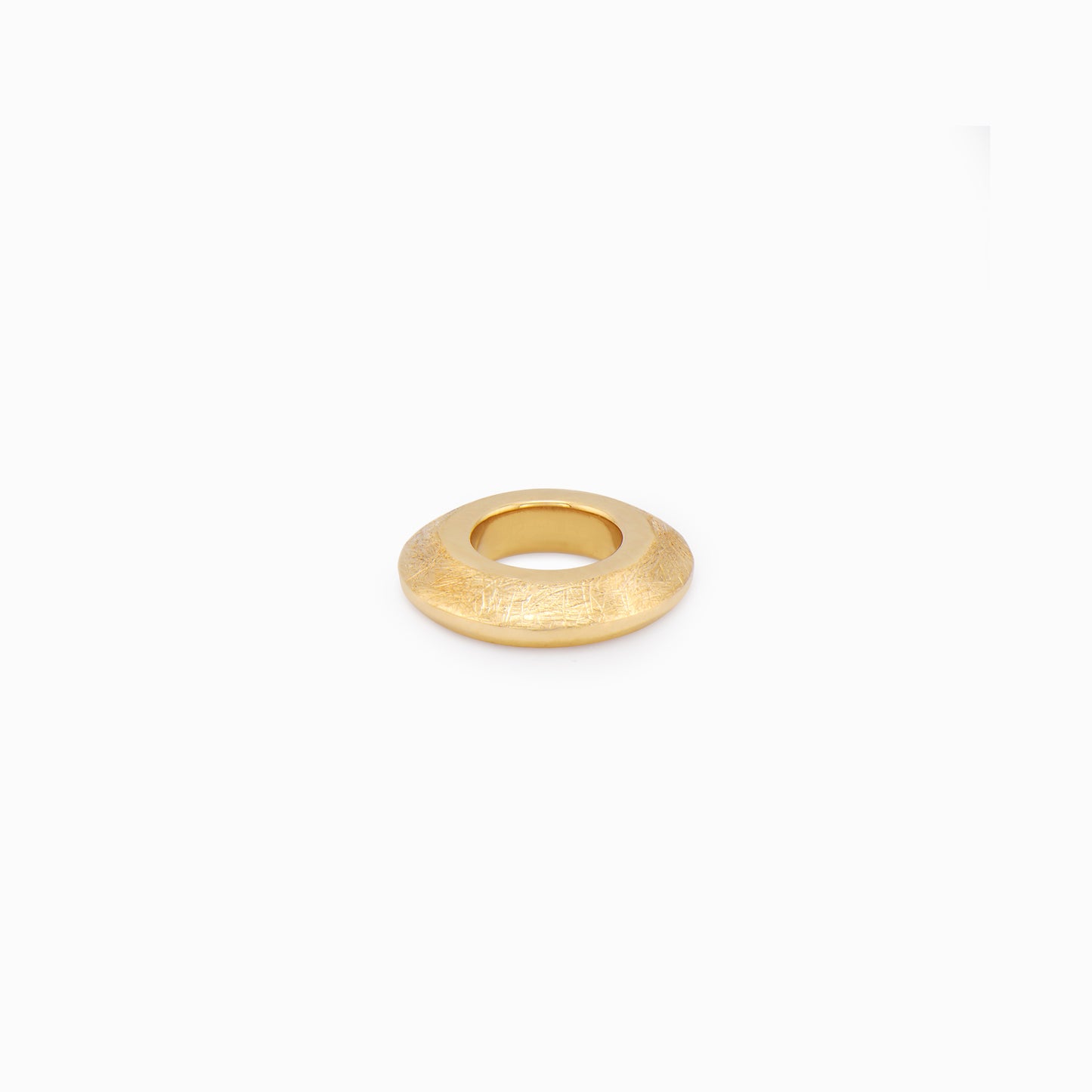 OFF-KILTER Cheeky Distressed Rondelle Pendant
