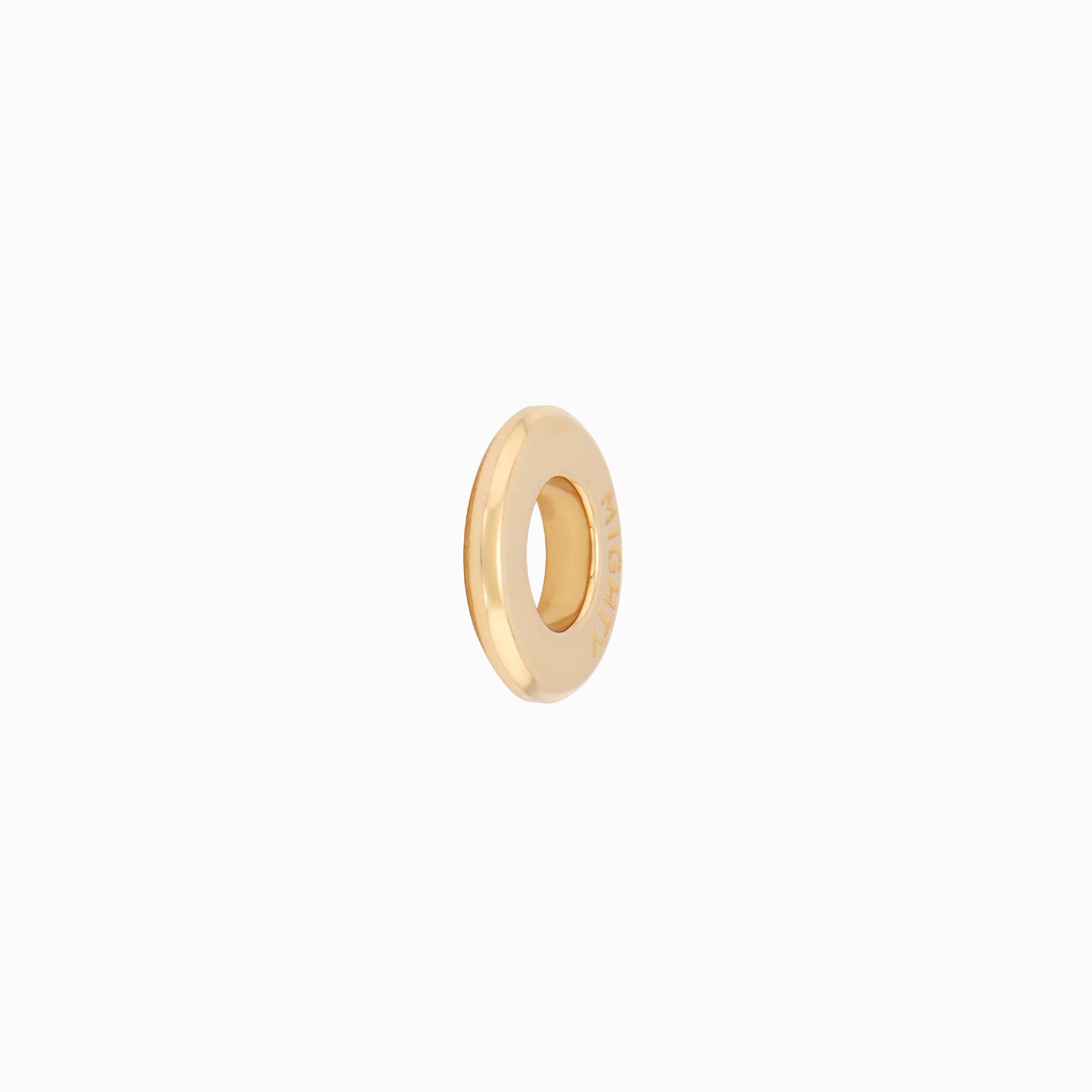 OFF-KILTER Cheeky Distressed Rondelle Pendant