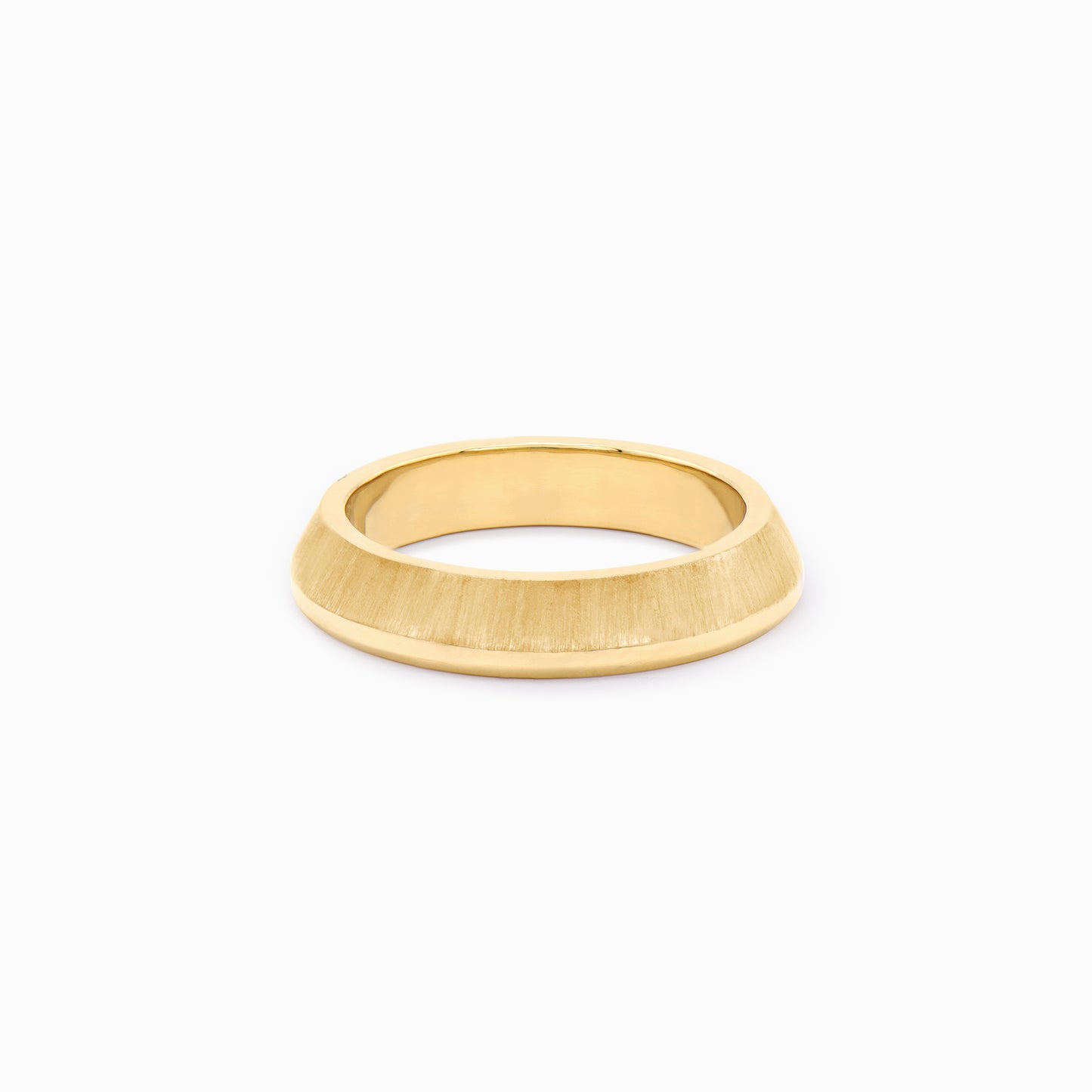OFF-KILTER Outrageous Satin Stacking Ring