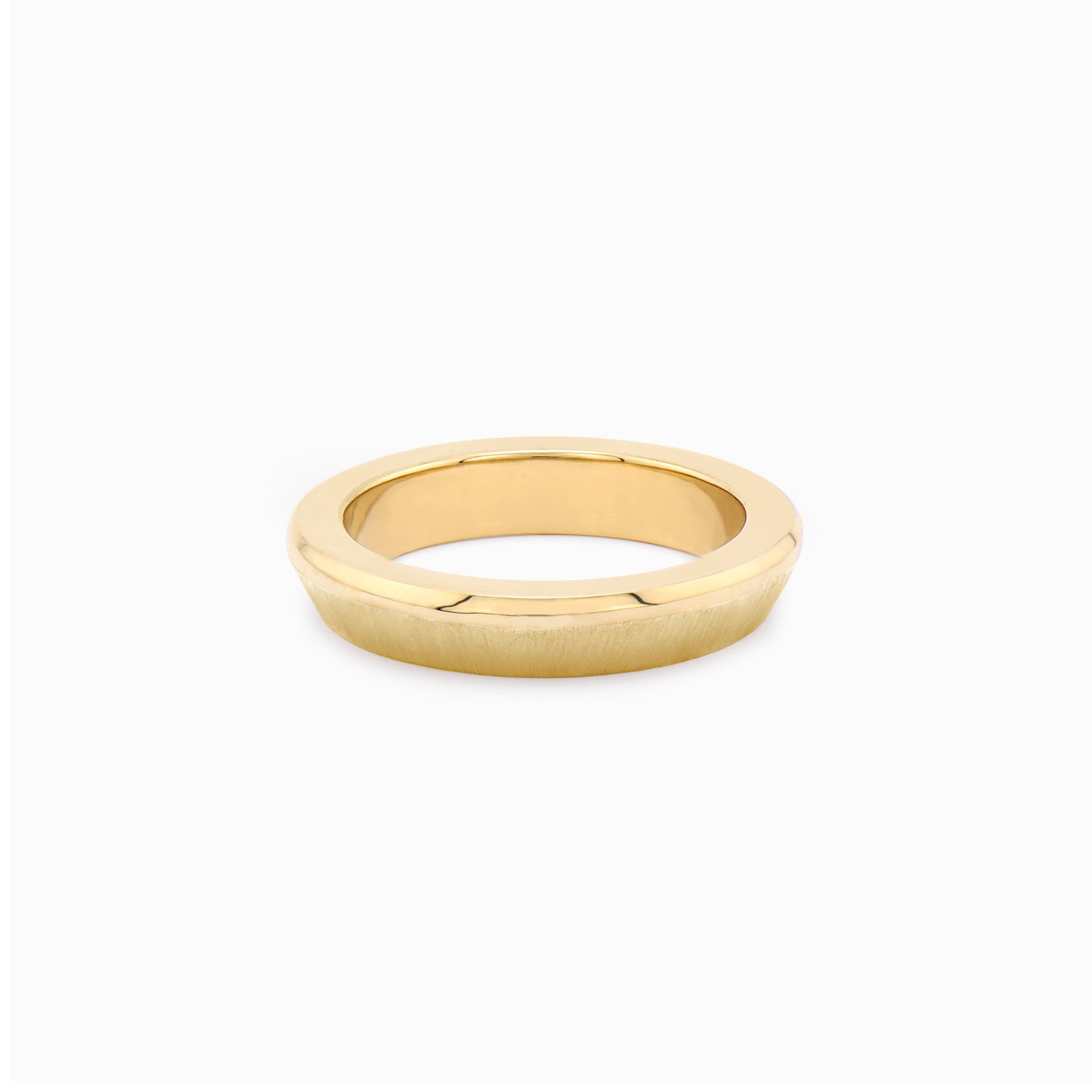 OFF-KILTER Outrageous Satin Stacking Ring