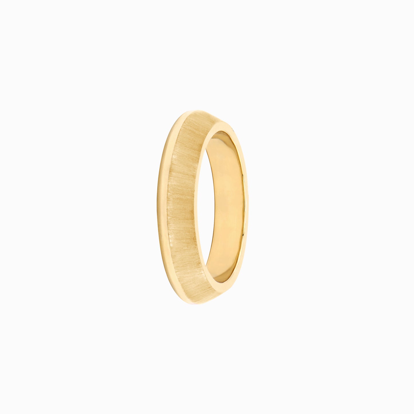 OFF-KILTER Outrageous Satin Stacking Ring