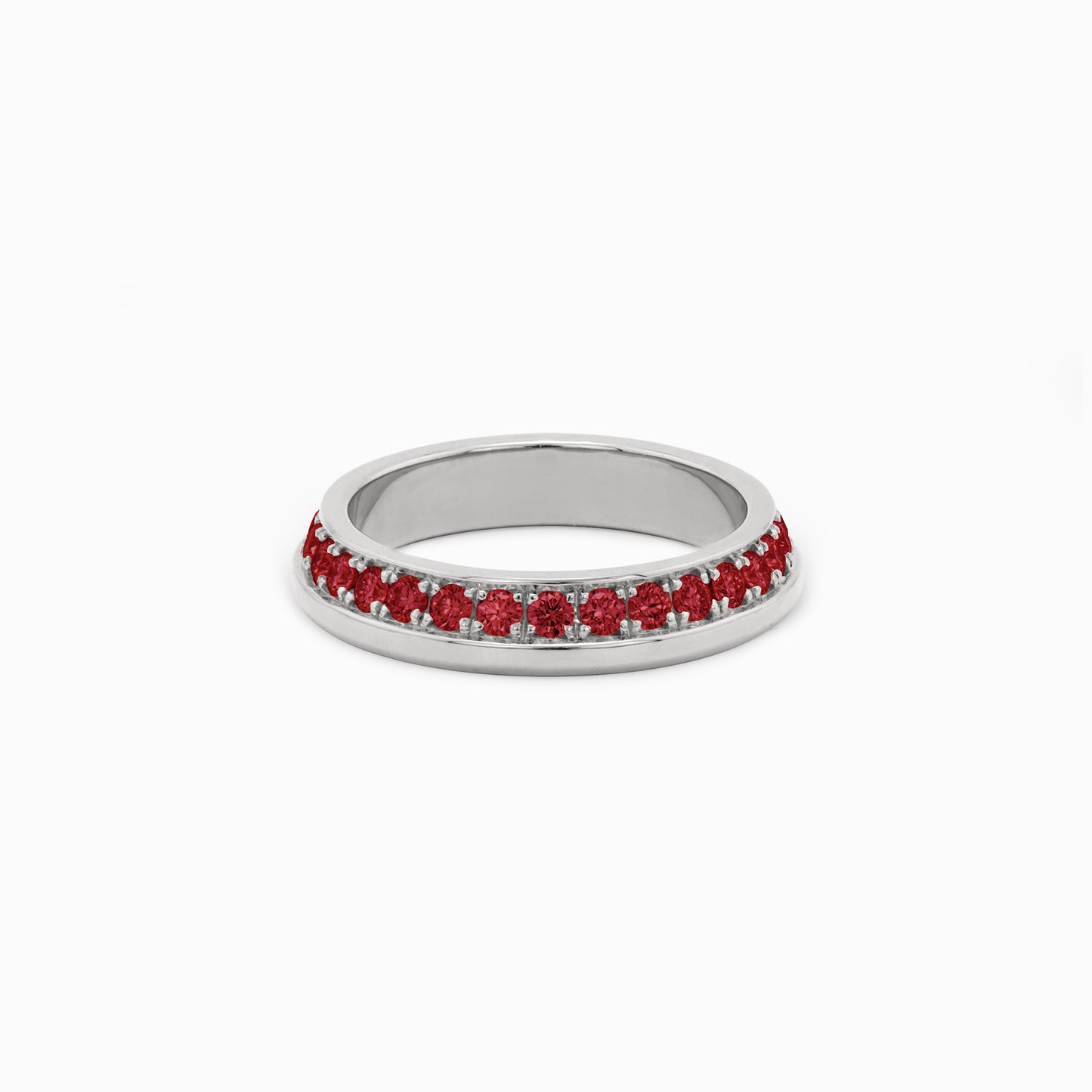OFF-KILTER Outrageous Ruby Stacking Ring