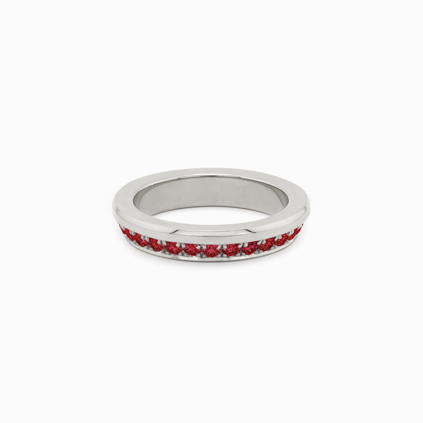 OFF-KILTER Outrageous Ruby Stacking Ring