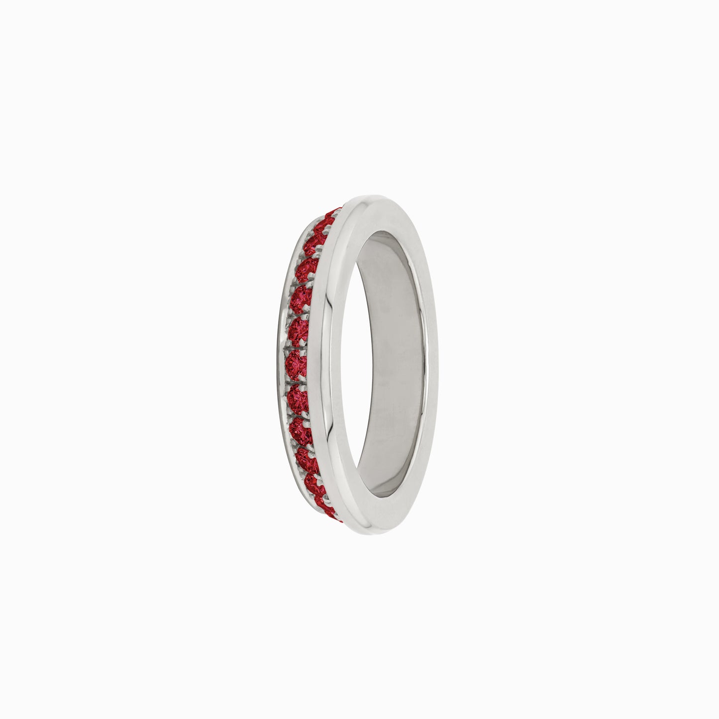 OFF-KILTER Outrageous Ruby Stacking Ring