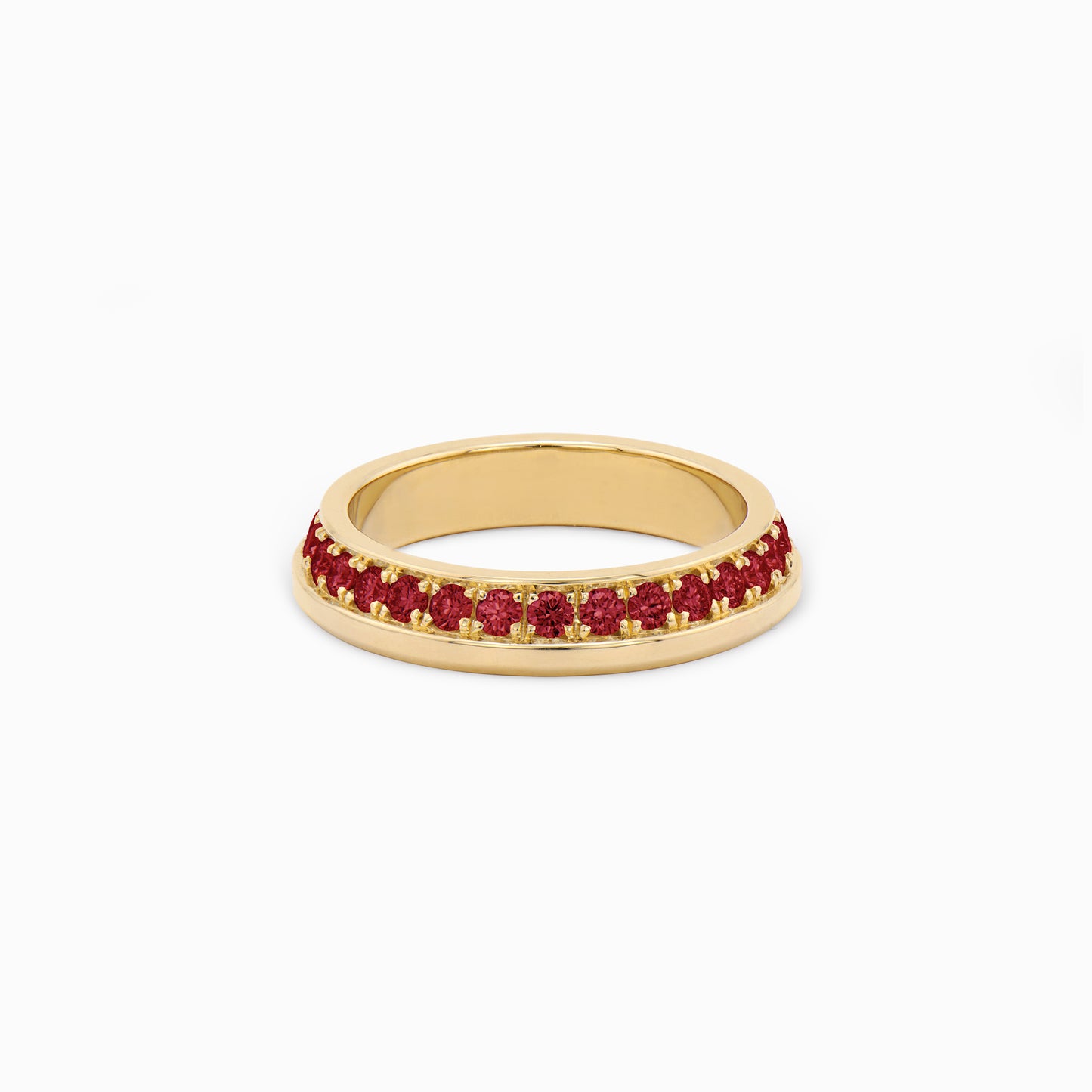 OFF-KILTER Outrageous Ruby Stacking Ring