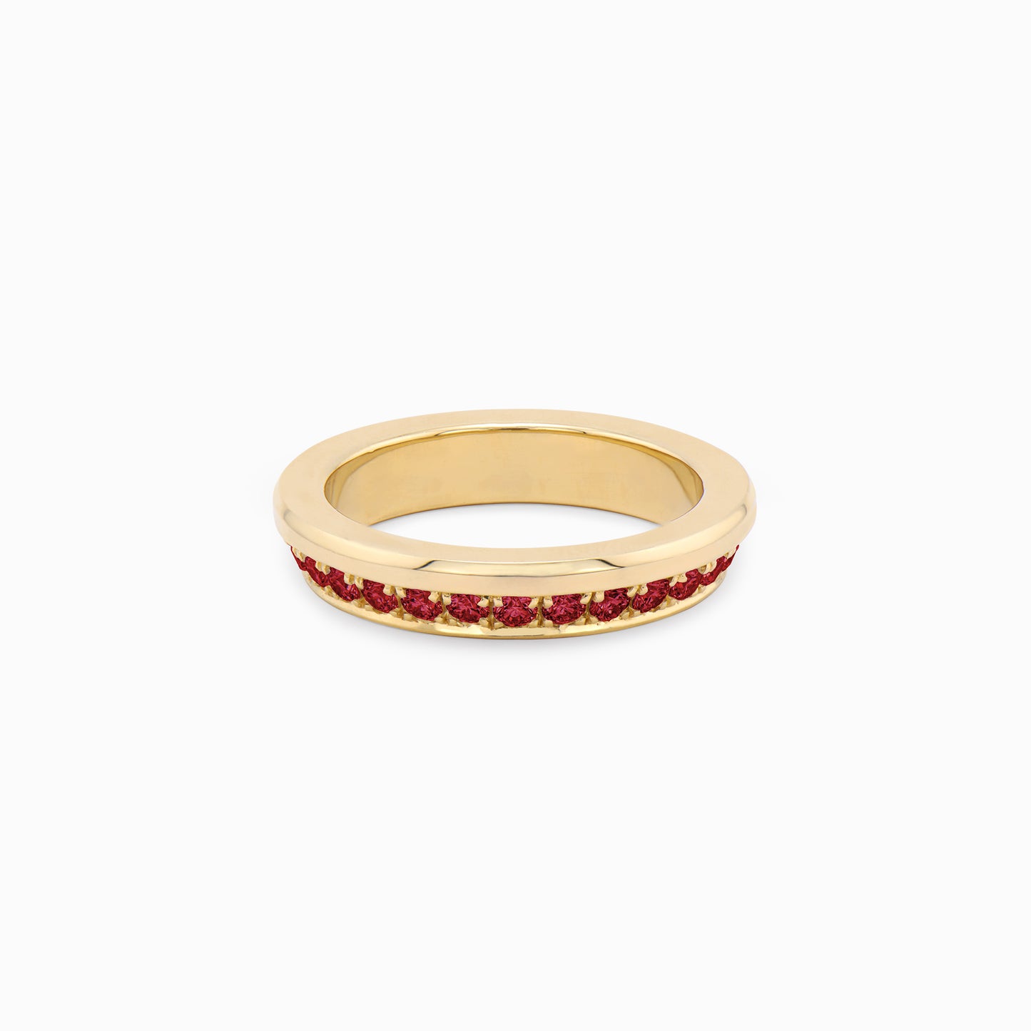 OFF-KILTER Outrageous Ruby Stacking Ring
