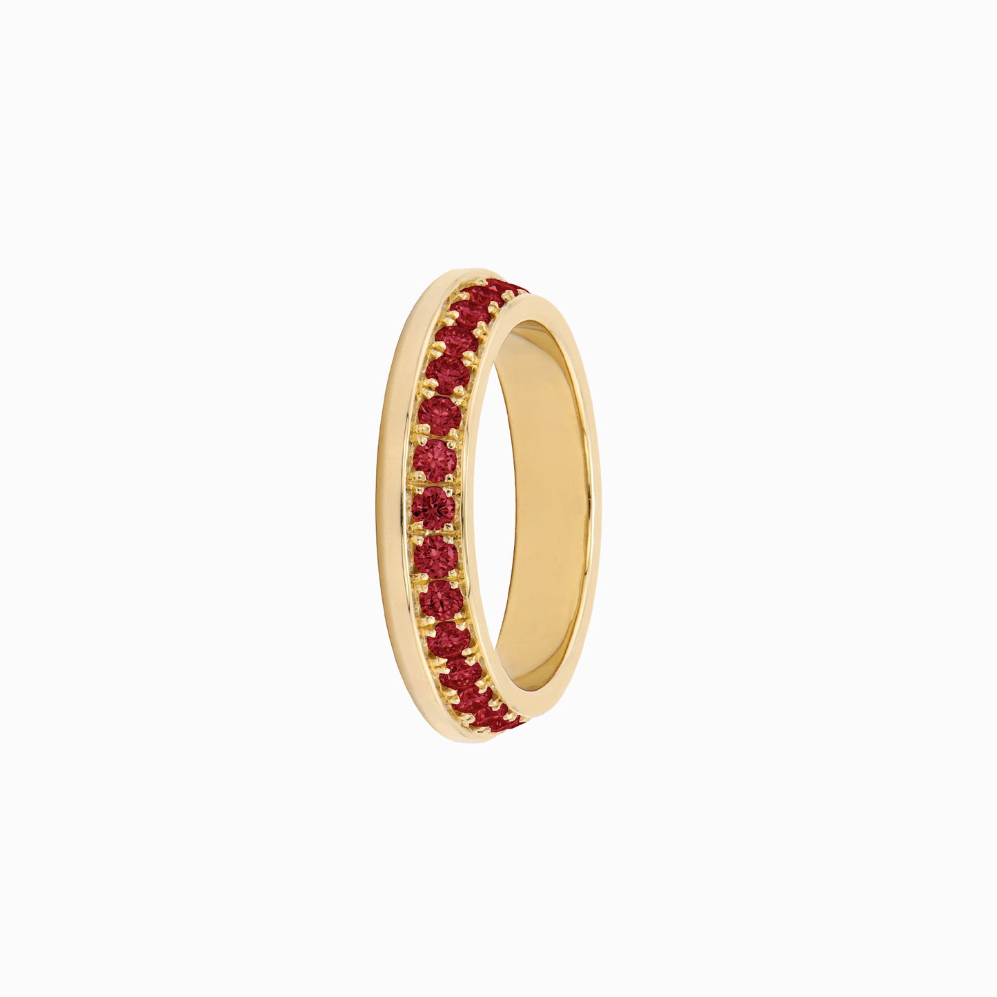 OFF-KILTER Outrageous Ruby Stacking Ring