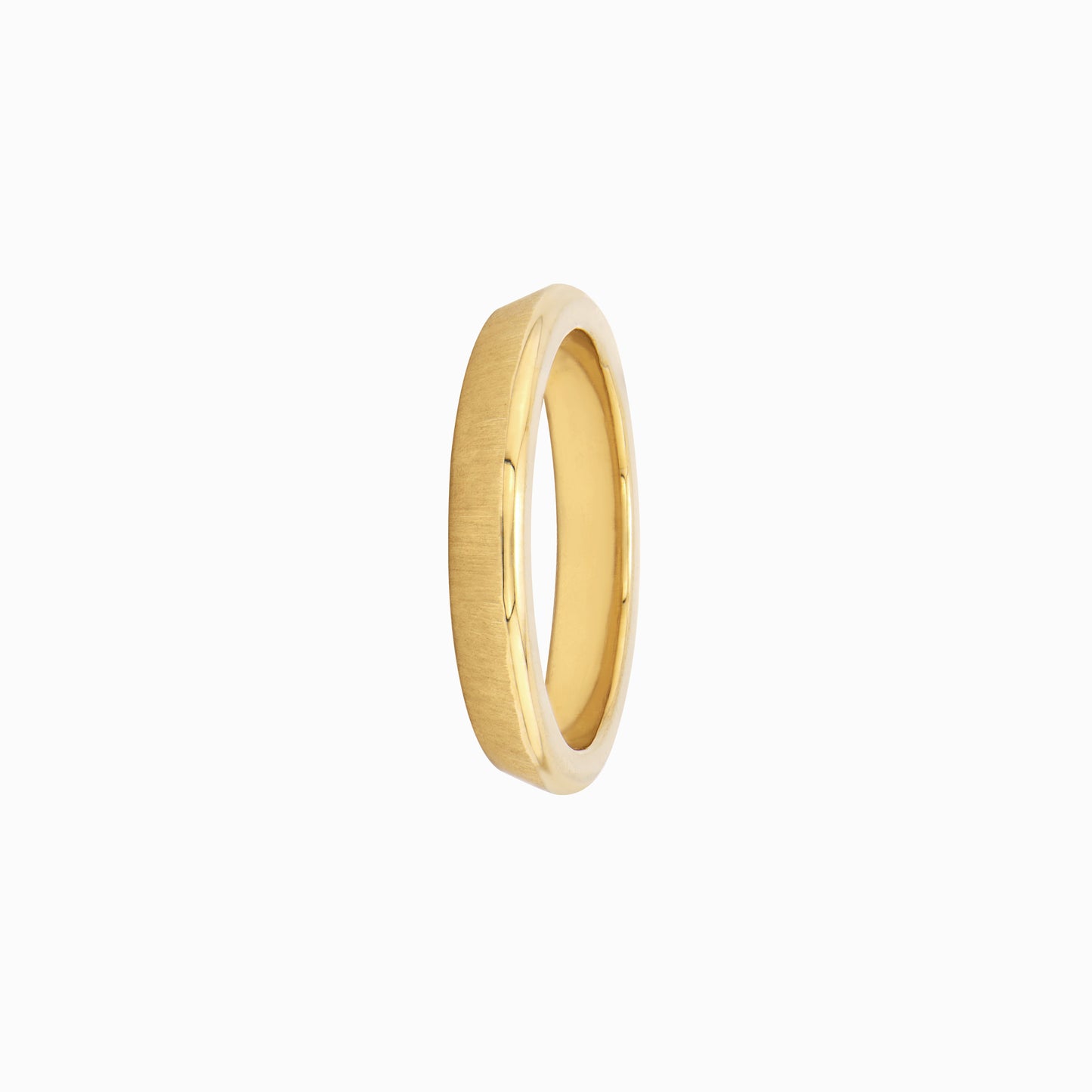 OFF-KILTER Audacious Satin Stacking Ring