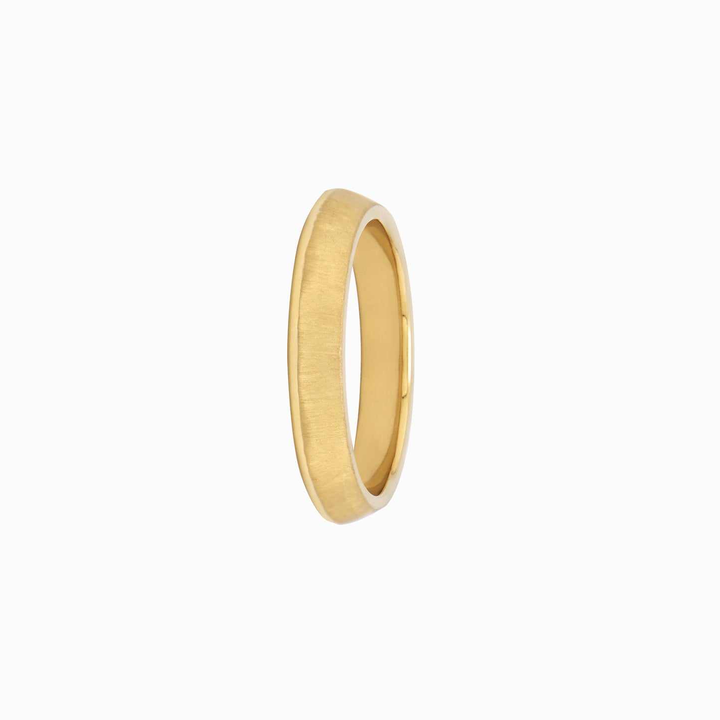 OFF-KILTER Audacious Satin Stacking Ring