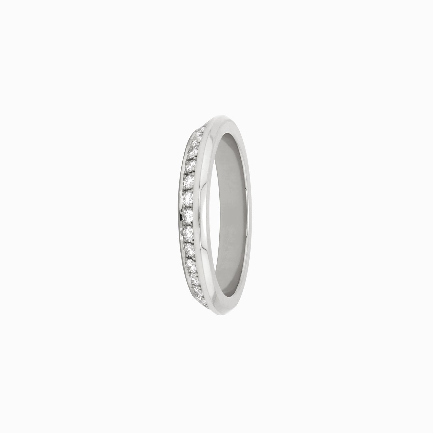 OFF-KILTER Audacious Diamond Stacking Ring