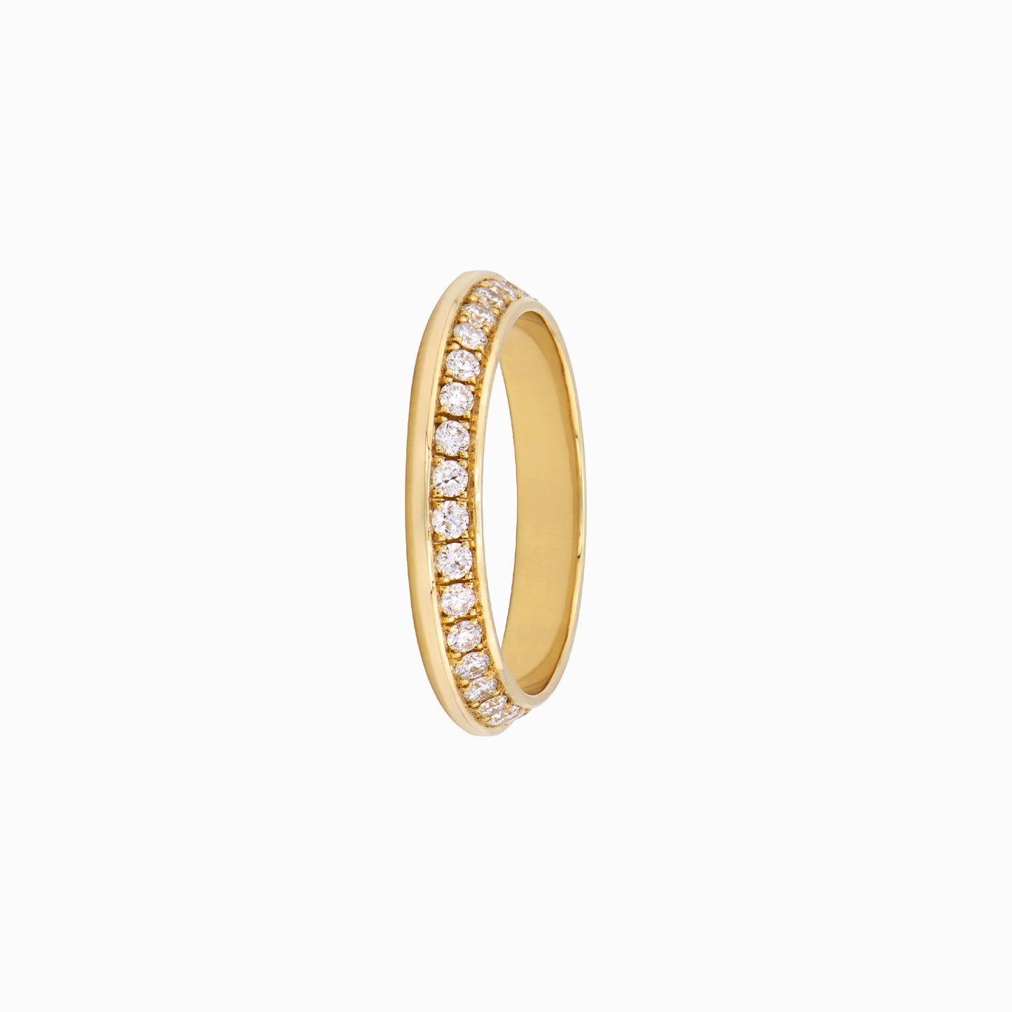 OFF-KILTER Audacious Diamond Stacking Ring