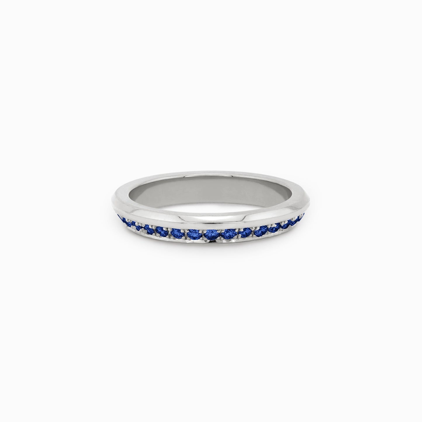OFF-KILTER Audacious Sapphire Stacking Ring