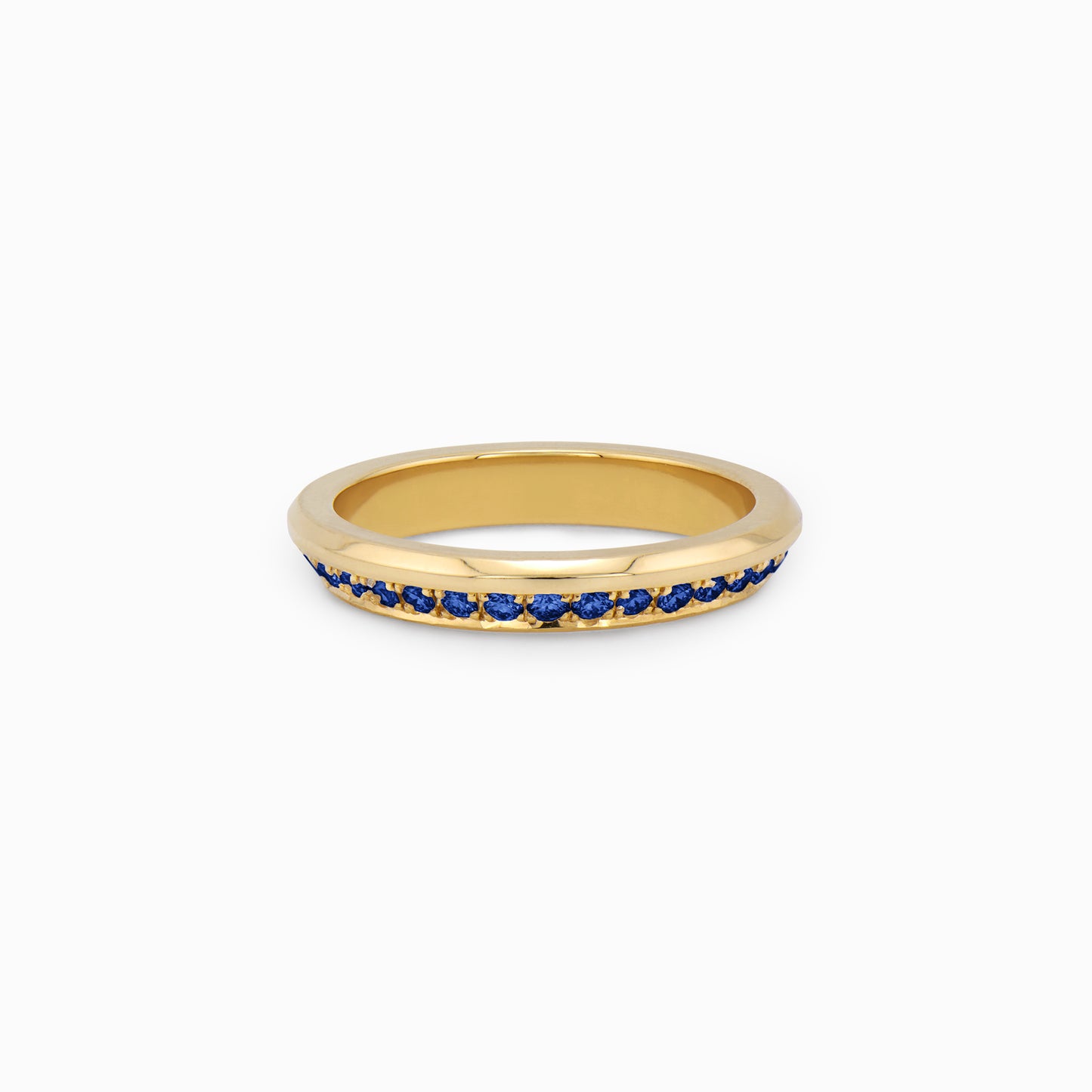 OFF-KILTER Audacious Sapphire Stacking Ring