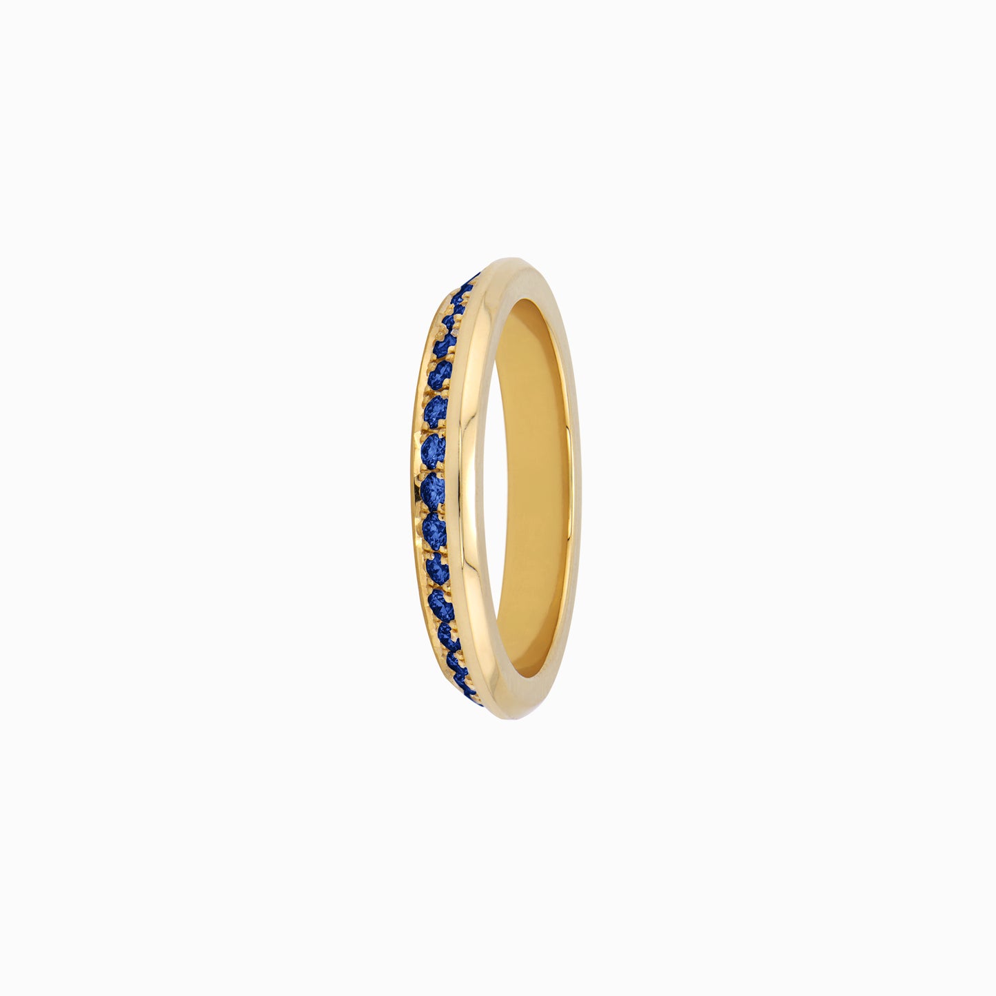 OFF-KILTER Audacious Sapphire Stacking Ring