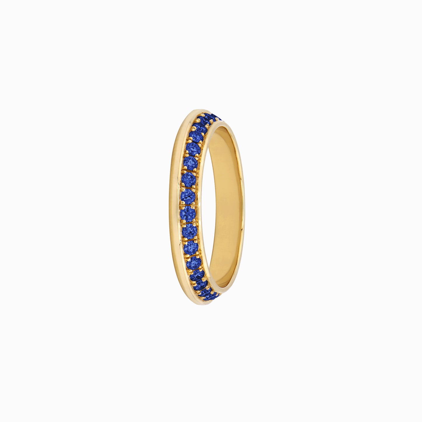 OFF-KILTER Audacious Sapphire Stacking Ring