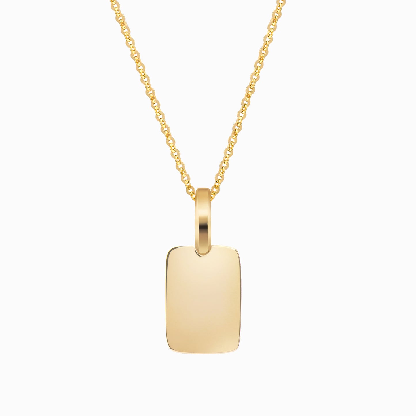 TRIUMPHANT Cheeky Diamond Tablet Fine Necklace