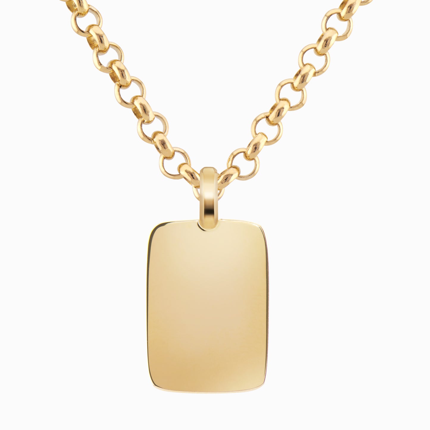 TRIUMPHANT Outrageous Diamond Tablet Necklace