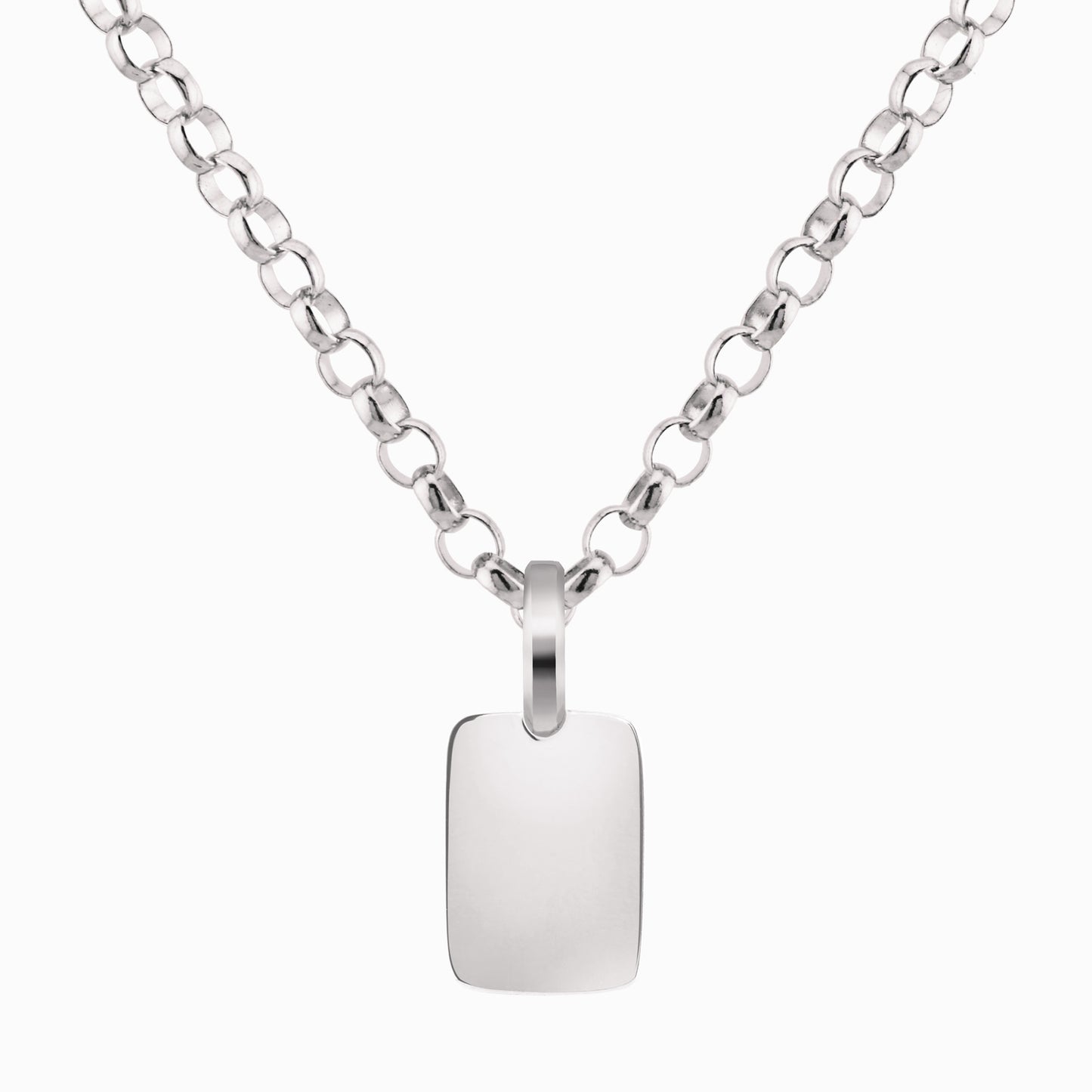TRIUMPHANT Cheeky Diamond Tablet Necklace