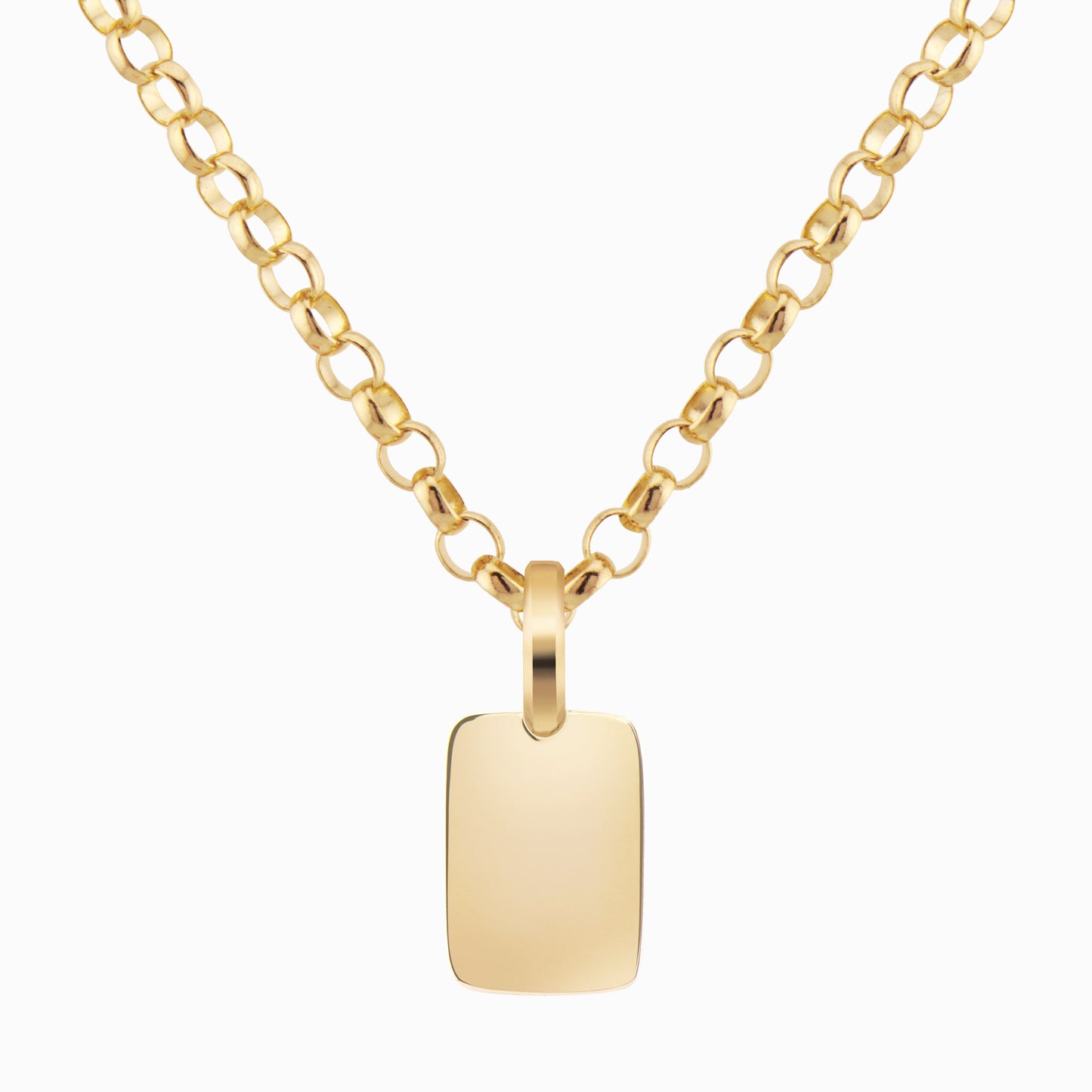 TRIUMPHANT Cheeky Diamond Tablet Necklace