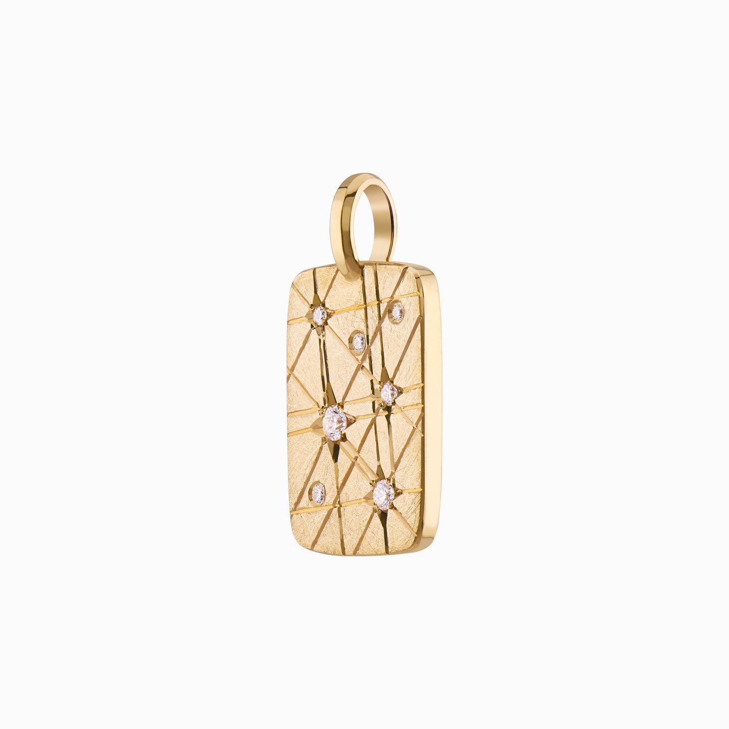 TRIUMPHANT Outrageous Diamond Tablet Pendant