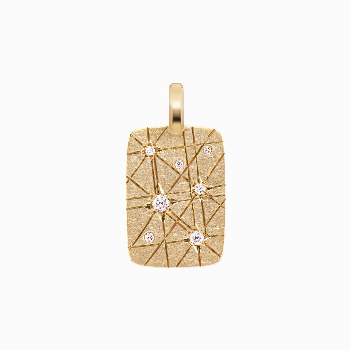 TRIUMPHANT Outrageous Diamond Tablet Pendant