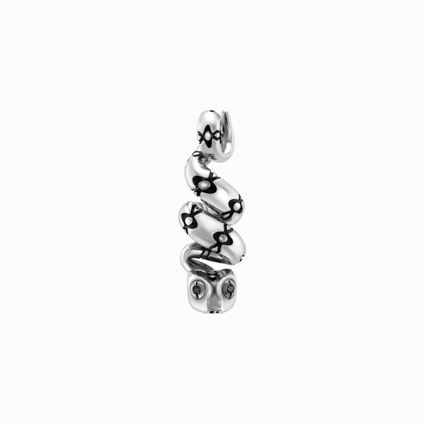 BOA Constrictor Pendant – Silver