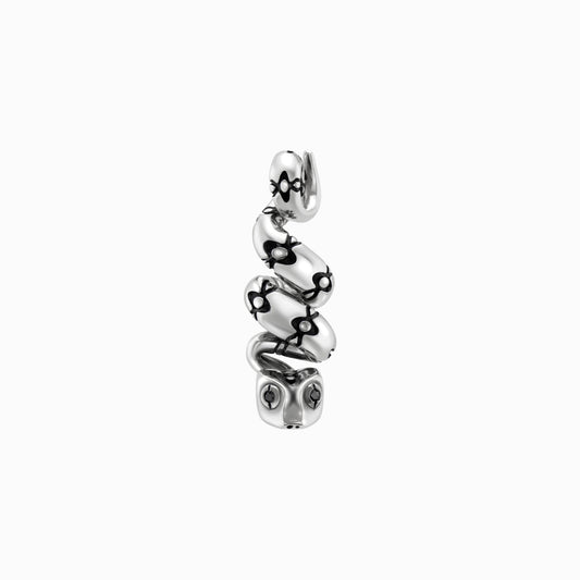BOA Constrictor Pendant – Silver